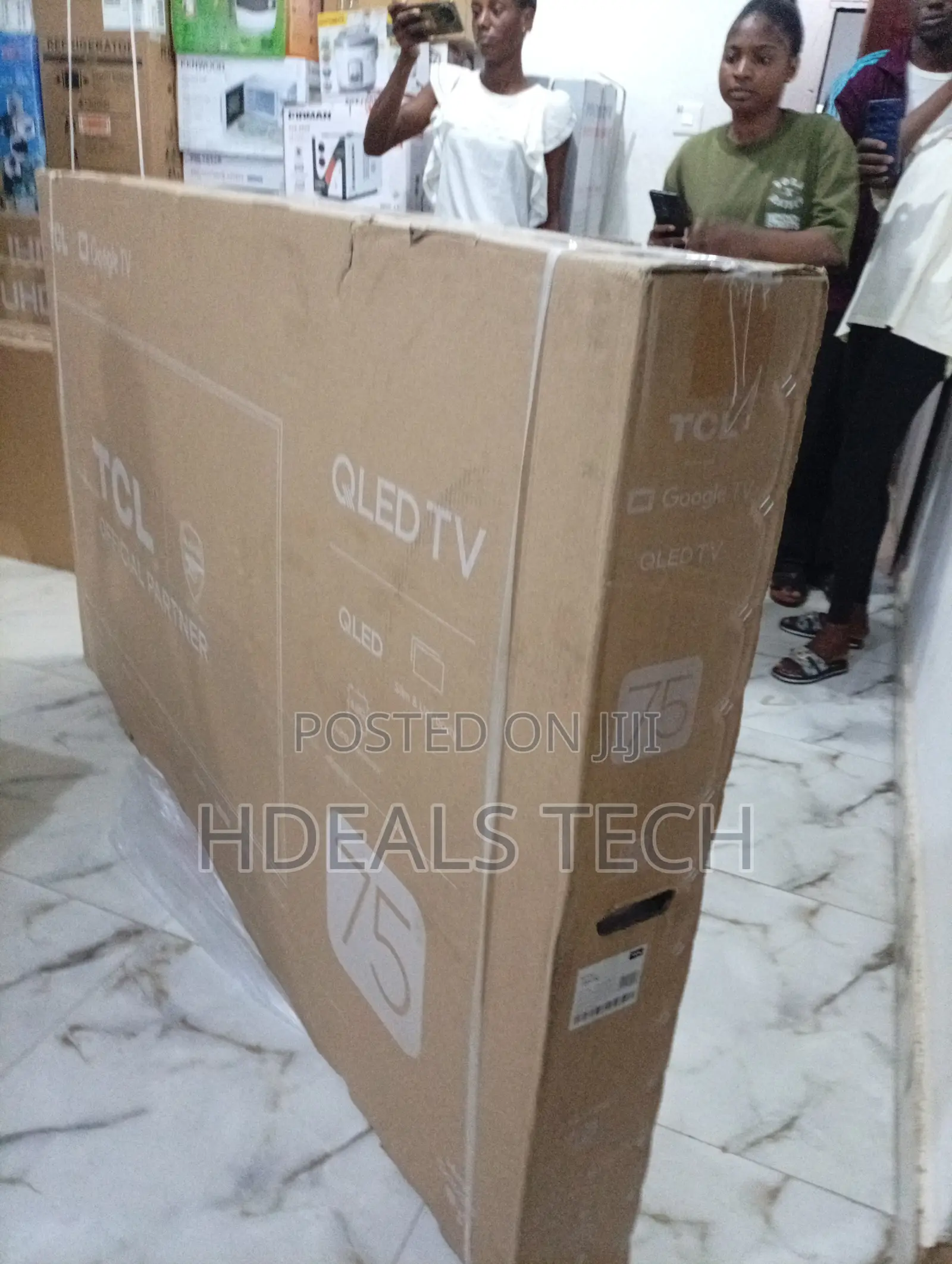 TCL 75" Android Tv – Smarter Entertainment