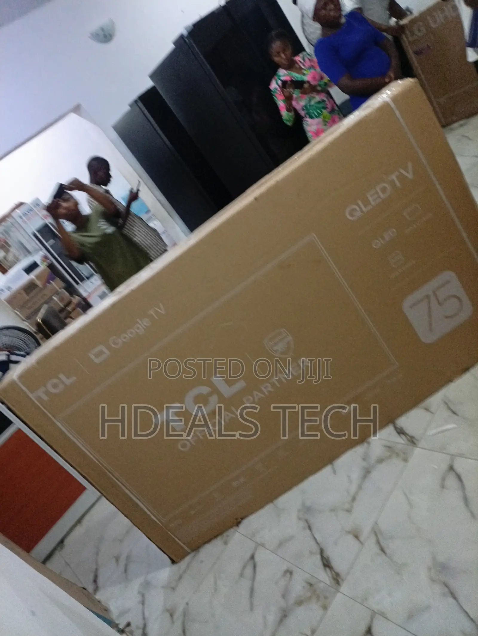 TCL 75-Inch Tv With Built-in Apps – Plug and Play