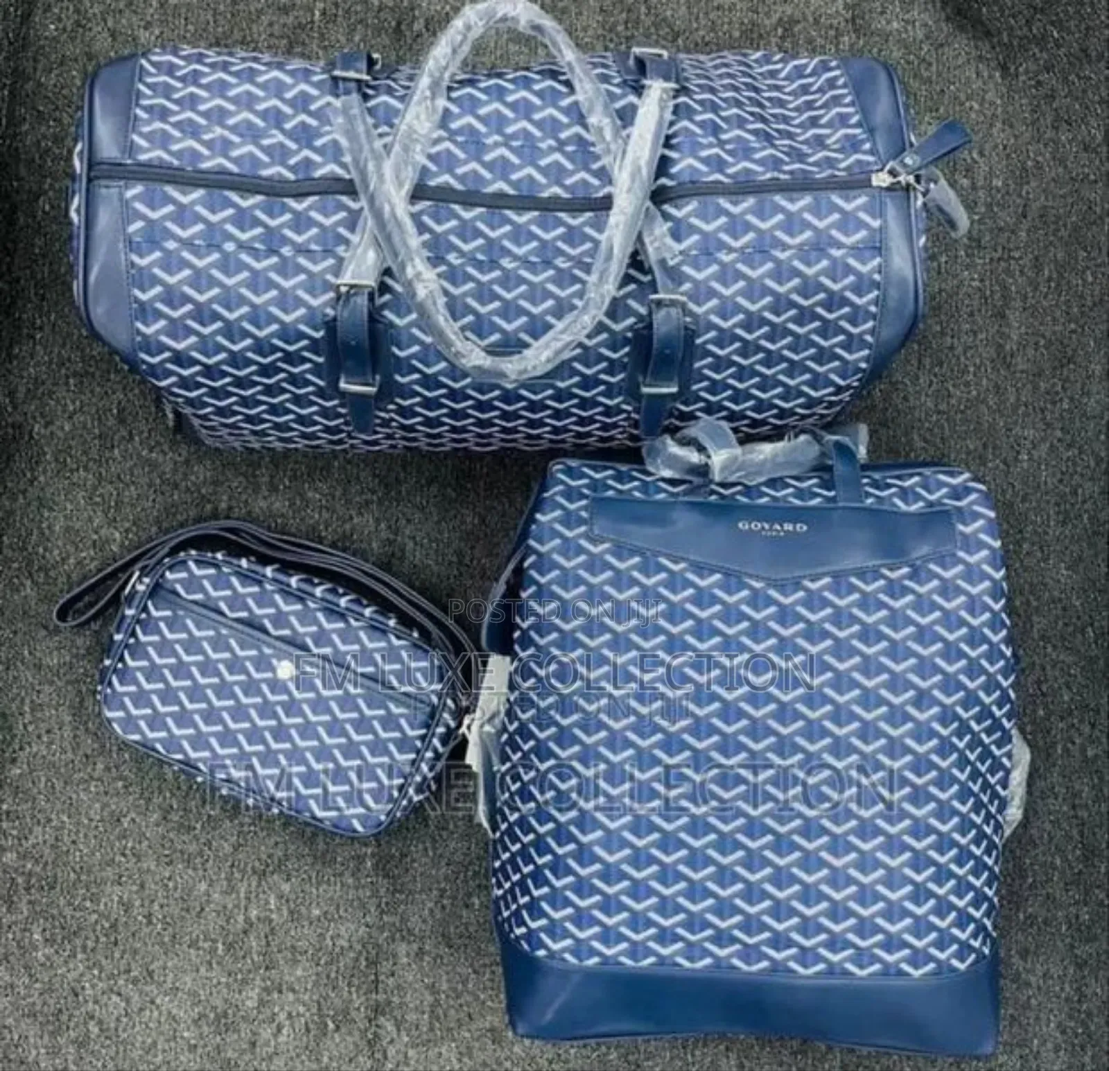 Luxury Traveling Bag and Backpack Combo