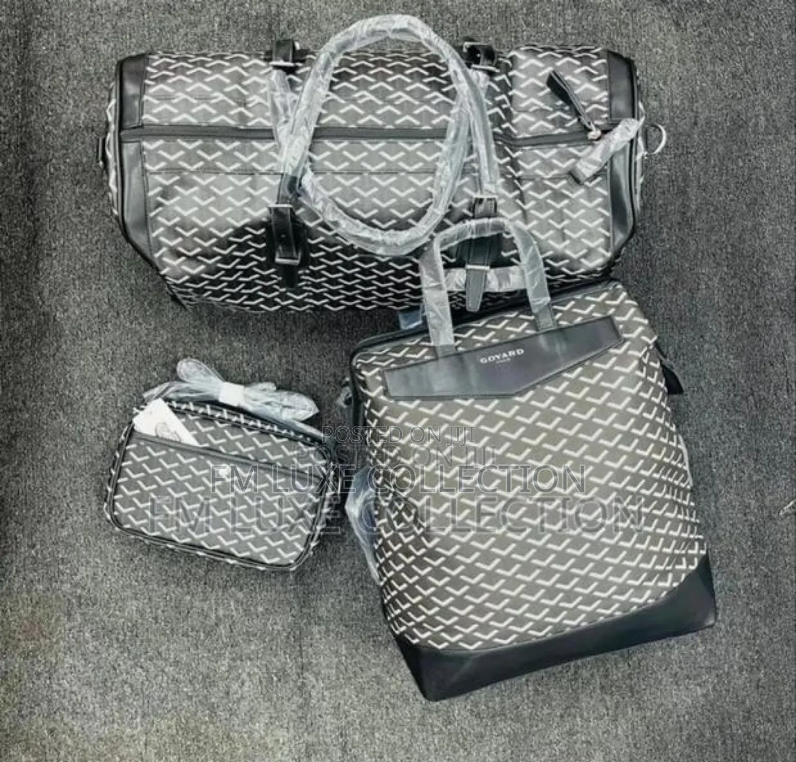 Luxury Traveling Bag and Backpack Combo