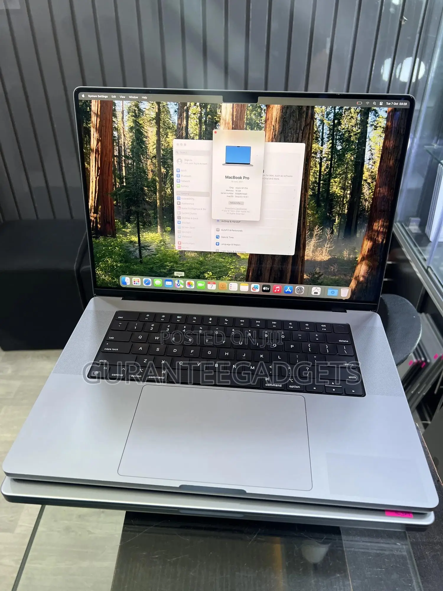 Laptop Apple MacBook Pro 2021 M1 1GB Apple M1 SSD 512GB