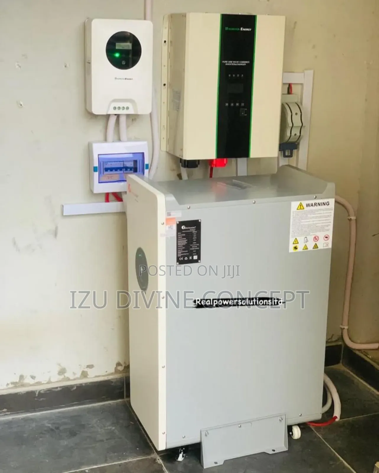10kva Inverter Setup and 15kwh Lithium Battery Backup