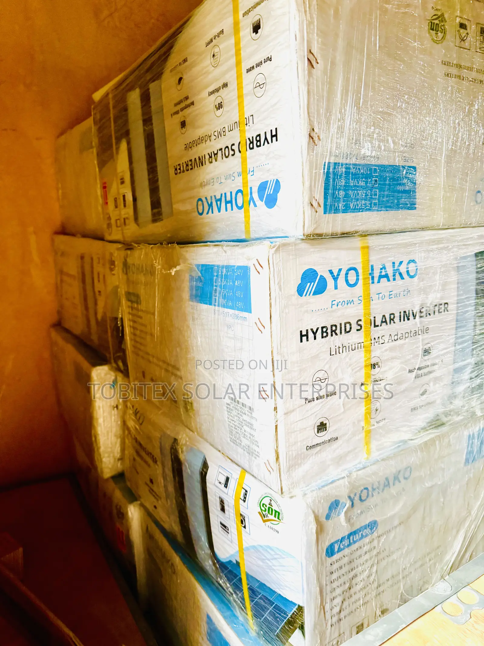 Yohako Hybrid Inverter 7.5kva 48v Promo