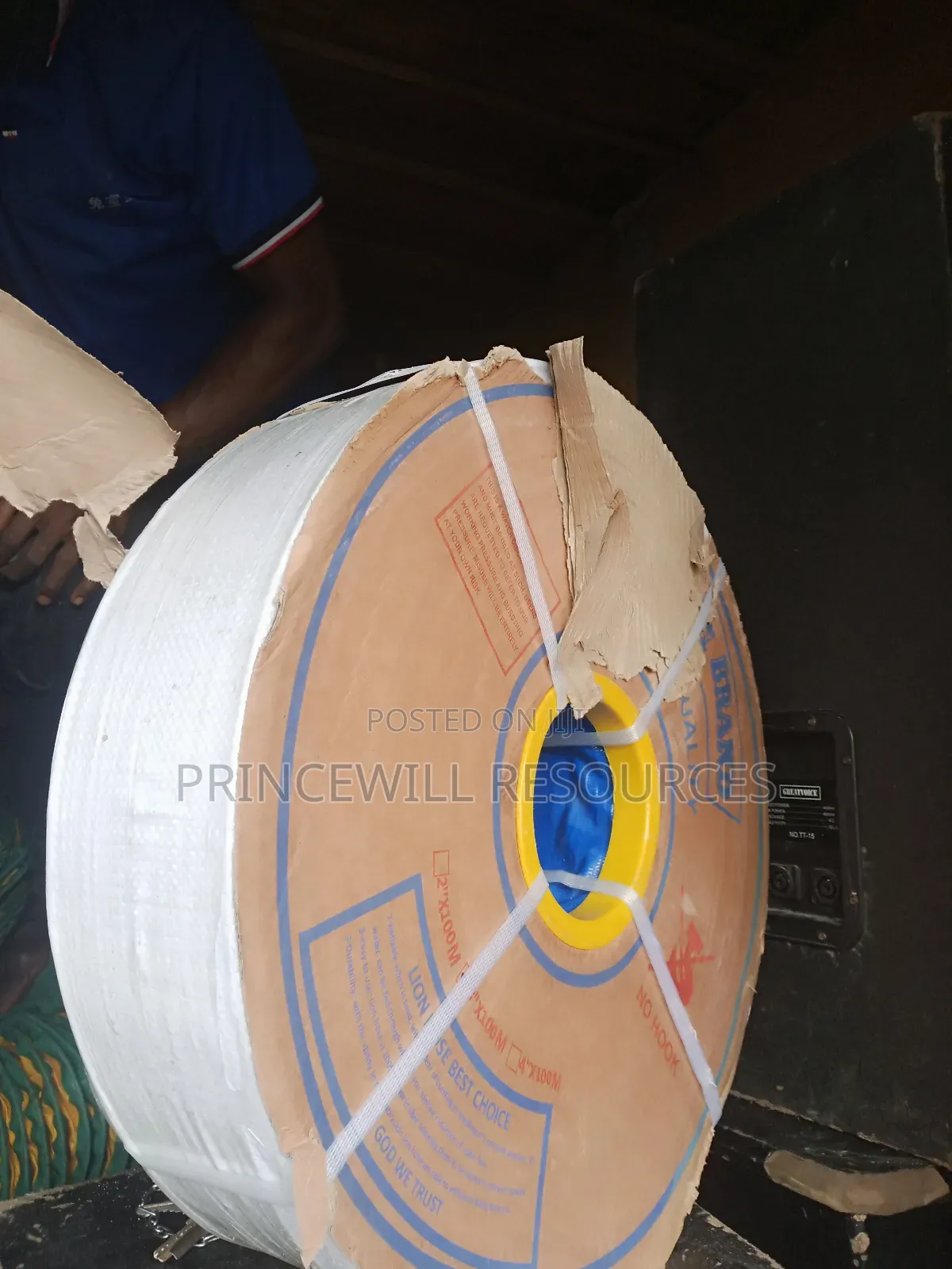 Discharging Hose Flexible 3"X Complete 100 Metters