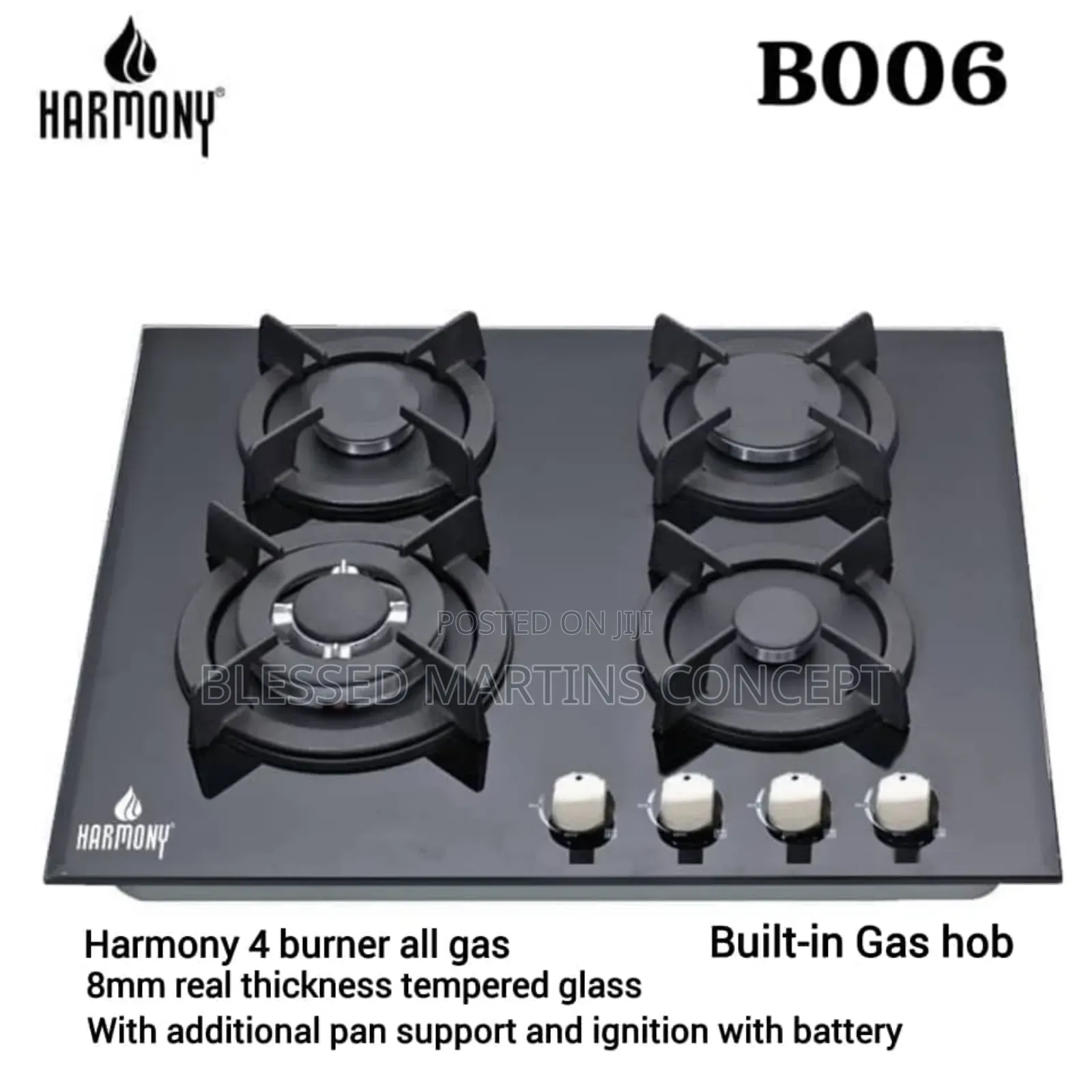 60cm 4 Ways Gas Burner