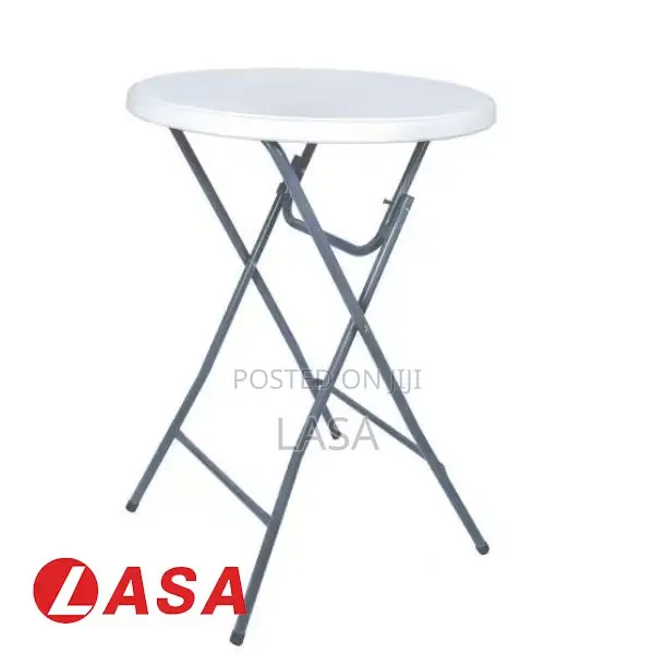 Portable High-Top Folding Cocktail Table