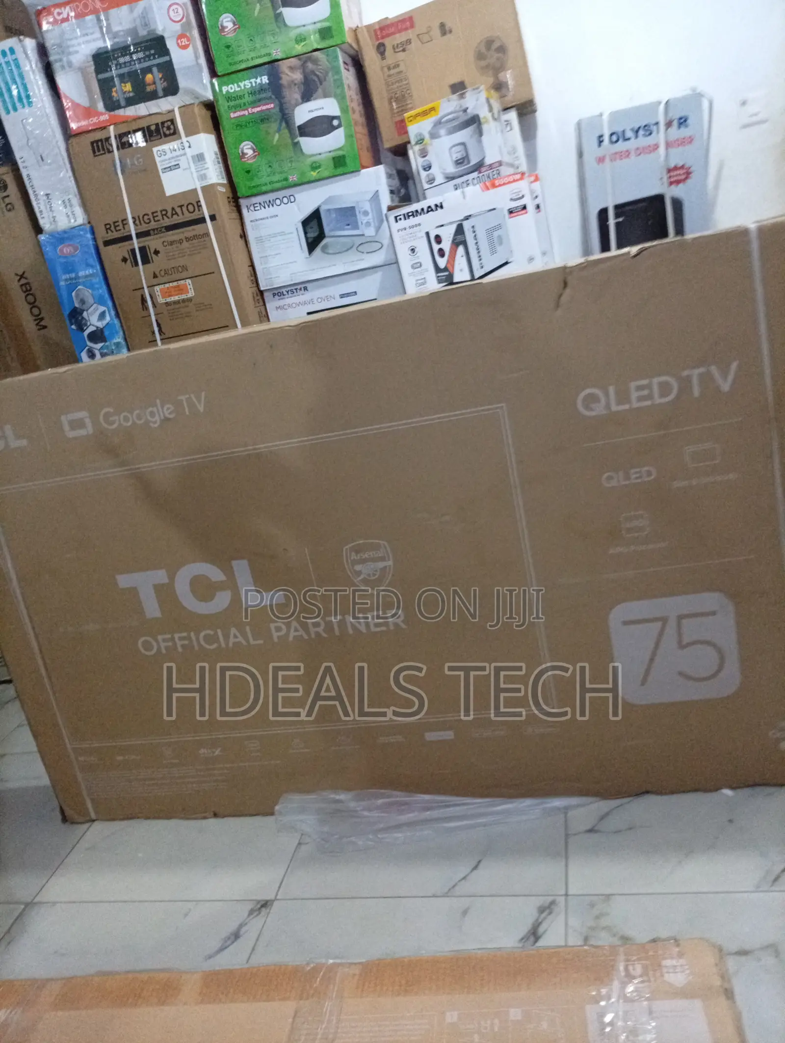 TCL 75” Ultra Tv Qled – Wifi ,Voice Remote ,Hdmi ,Usb