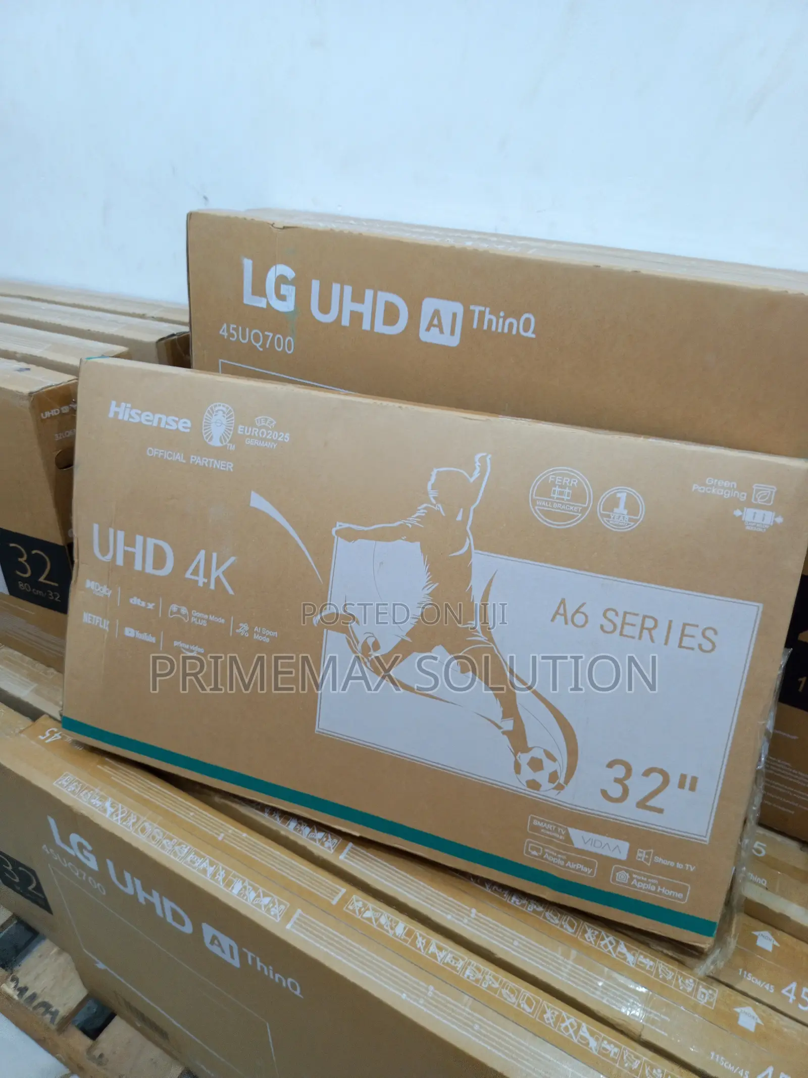 Hisense 32" Smart TV – Youtube, Prime More