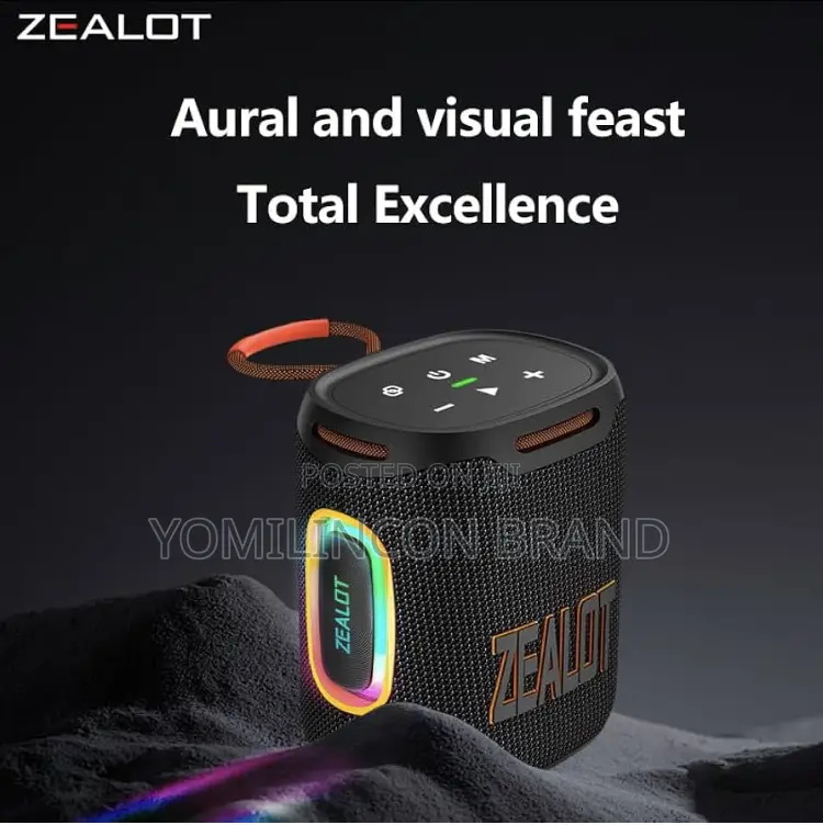 Zealot S122 25w Bluetooth Portable Speaker 6000mah Waterproof