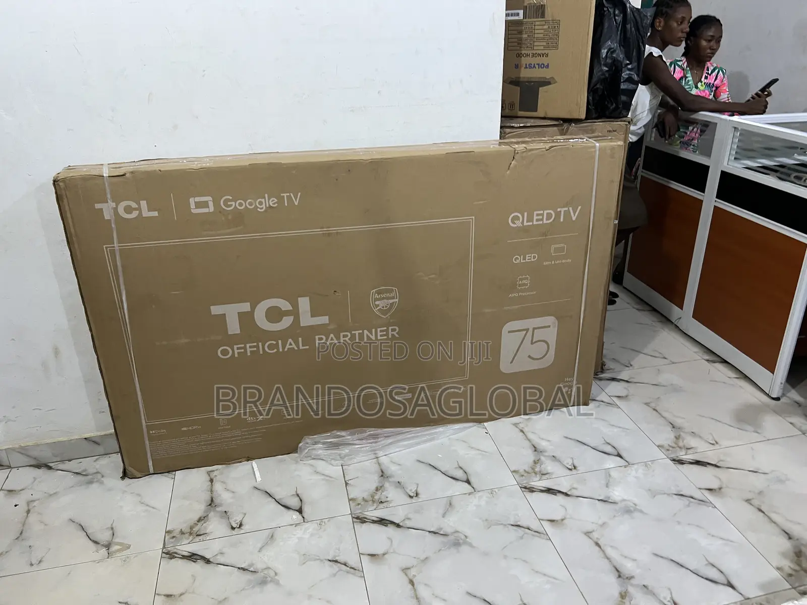 TCL 75 Inches Qled Uhd Smart Television – Stunning Picture Quality