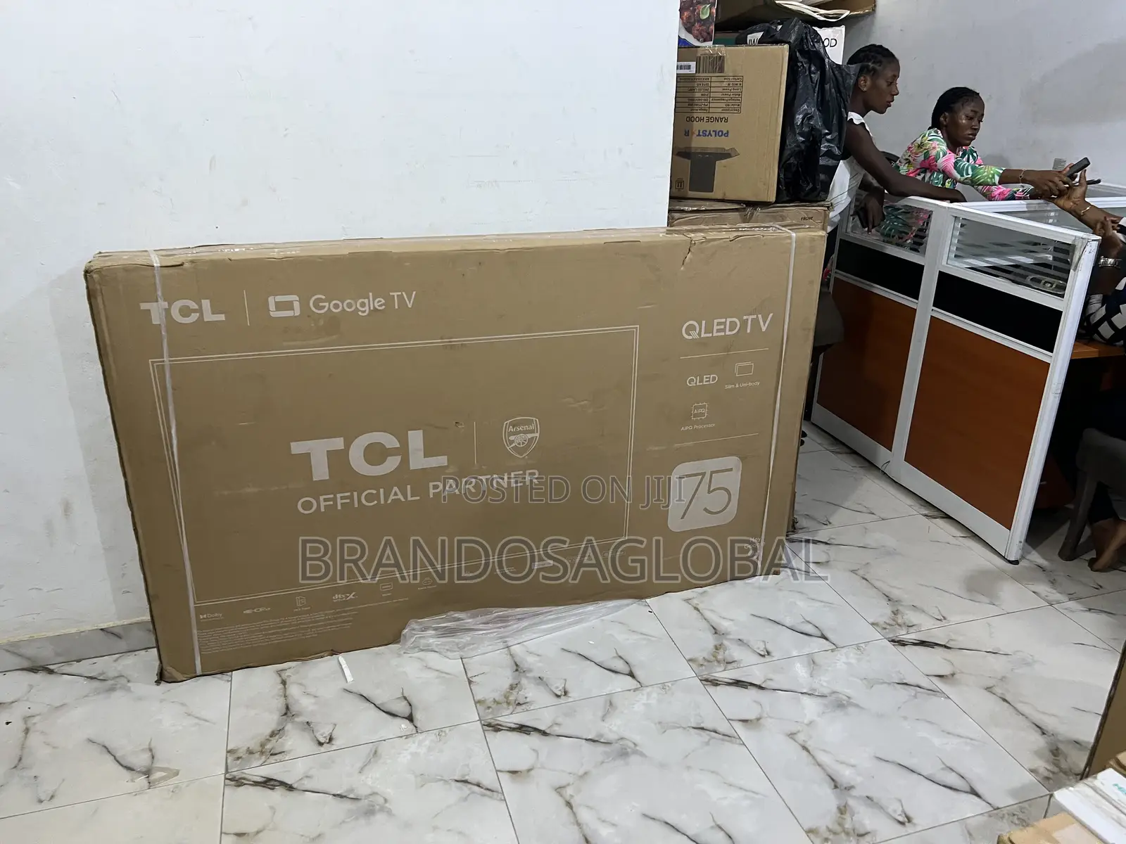 TCL 75p7k Qled Smart Tv – Immersive Large Screen Entertainment
