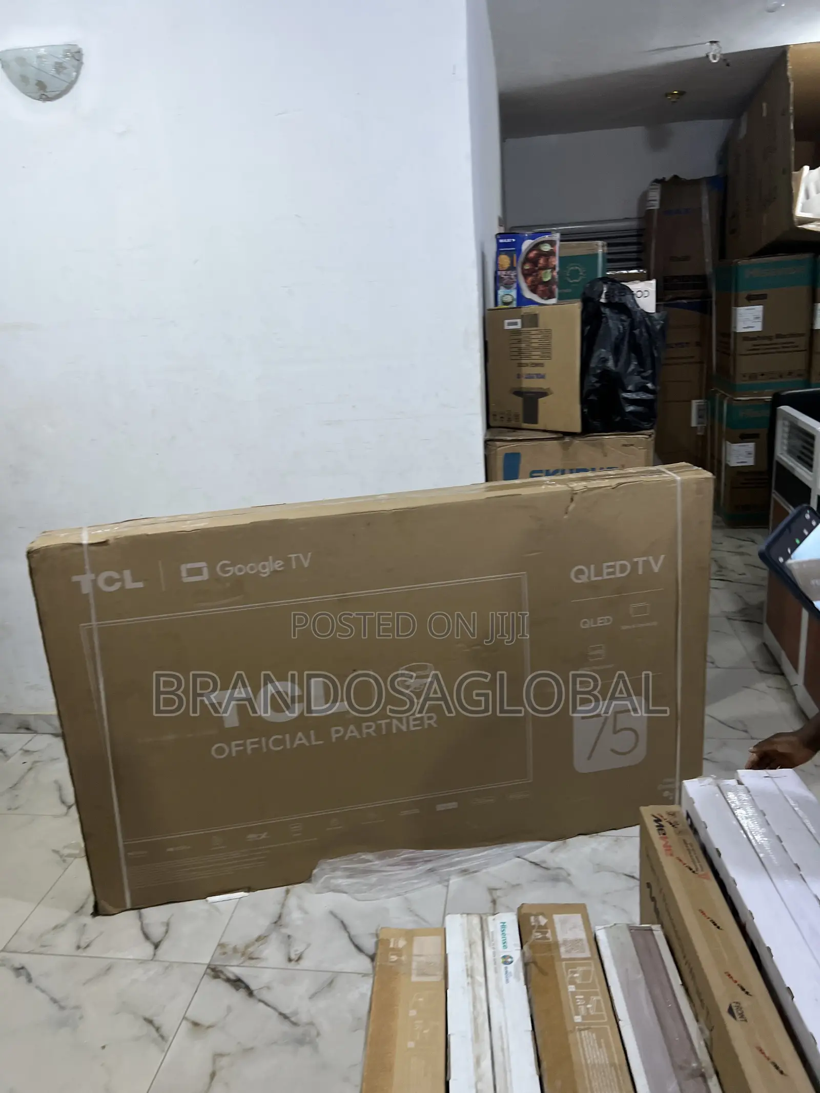 TCL 75” Qled Uhd Android Tv (75p7k) – Smart and Sleek Design