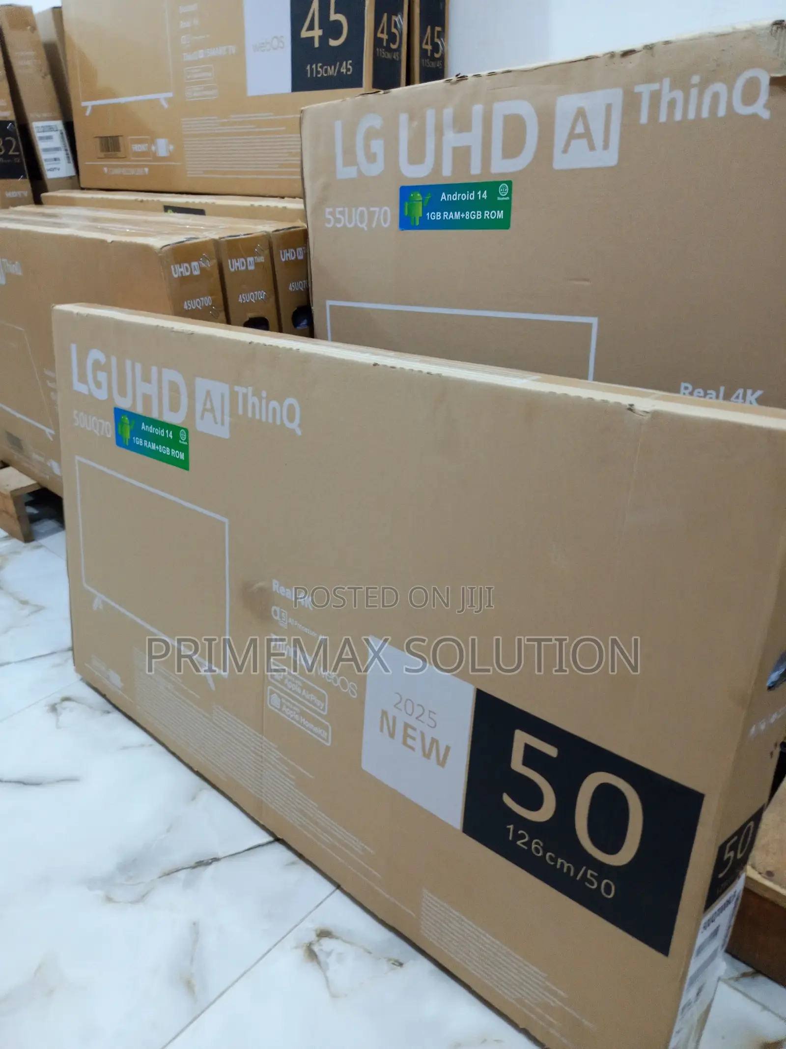 Lg 50" Smart Tv With Webos Voice Control