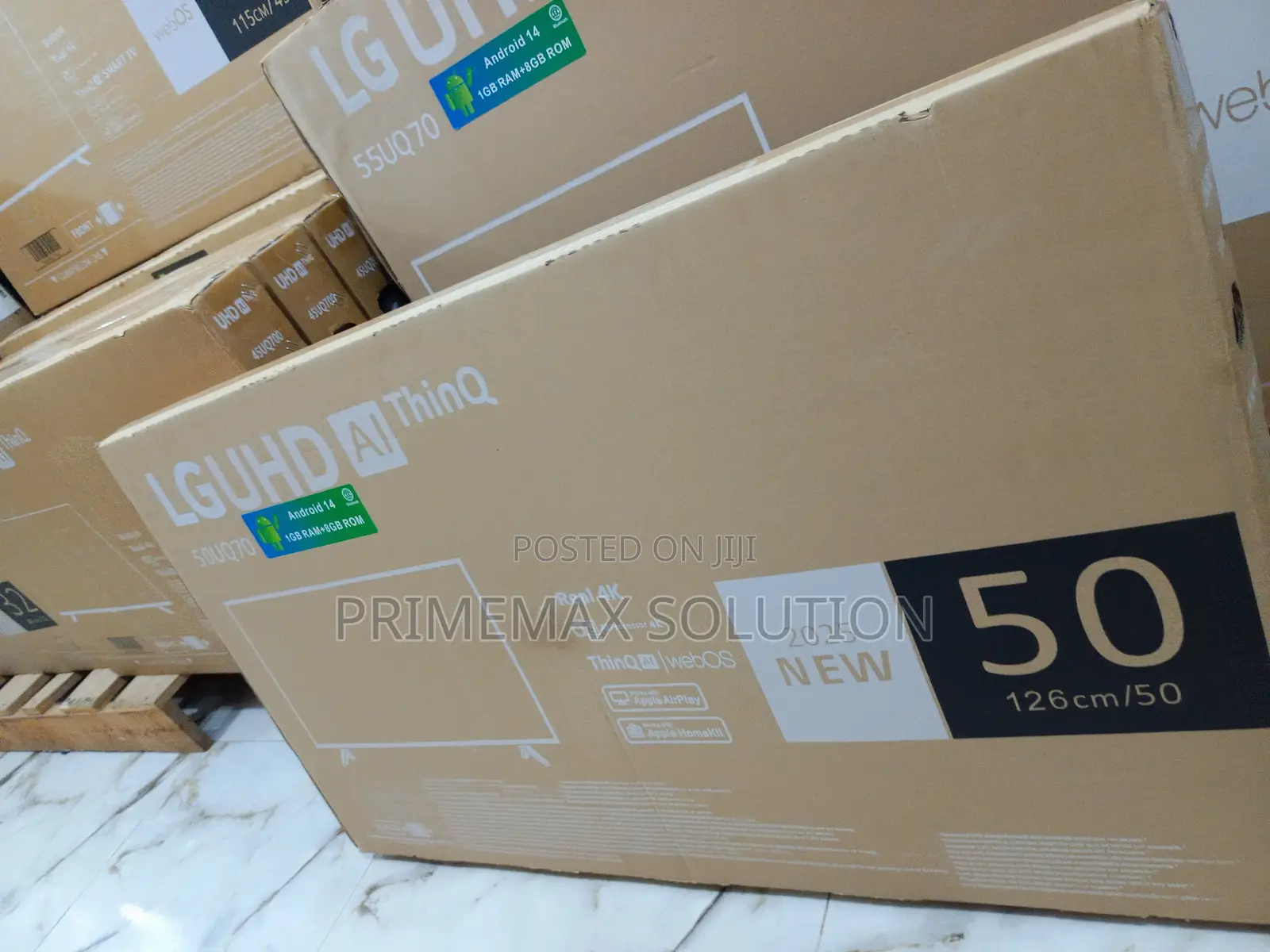 Lg 50" Smart Tv With Webos Voice Control