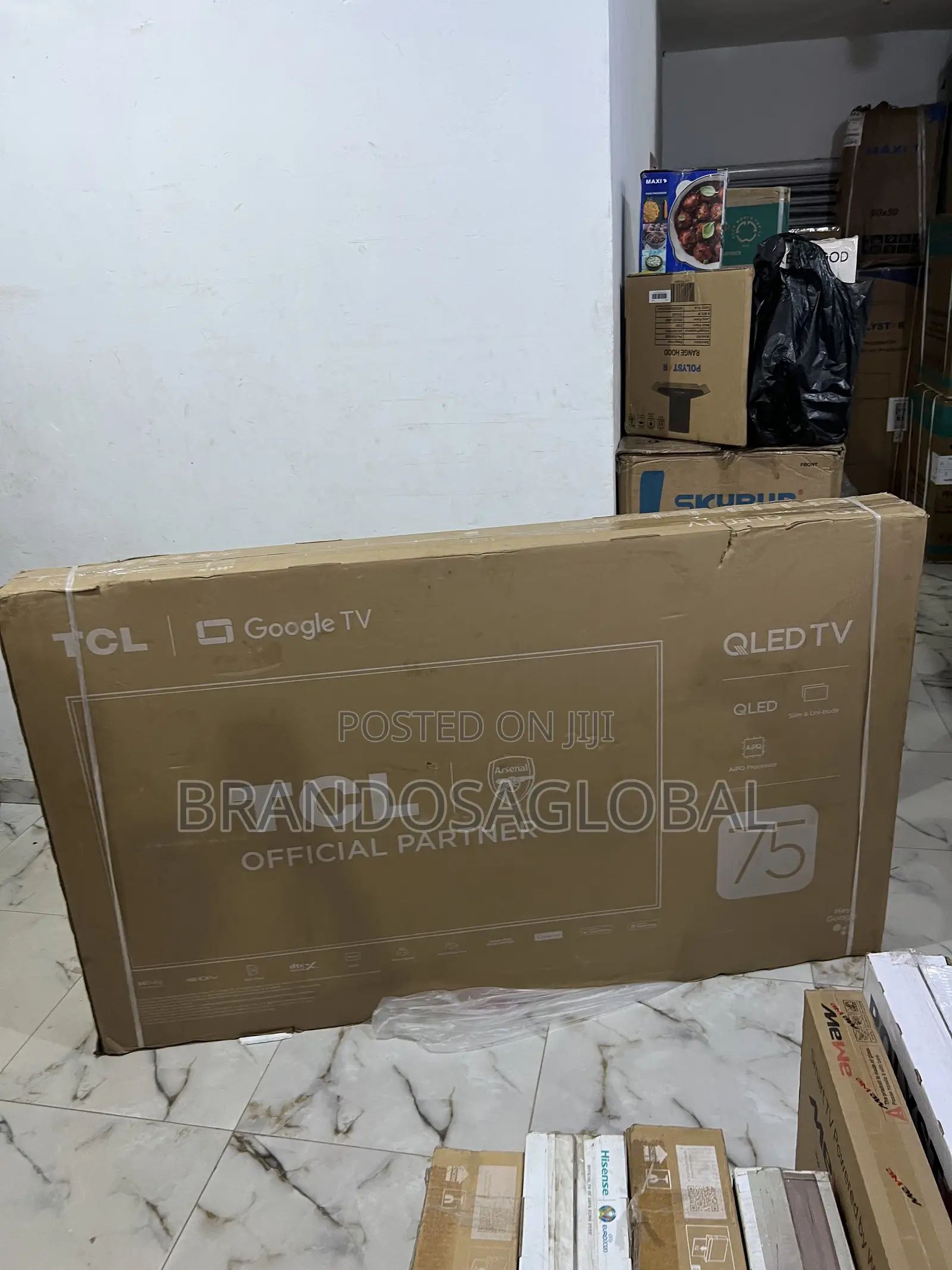 TCL 75 Inch Qled Android Smart Tv – True Clarity for Every Detail