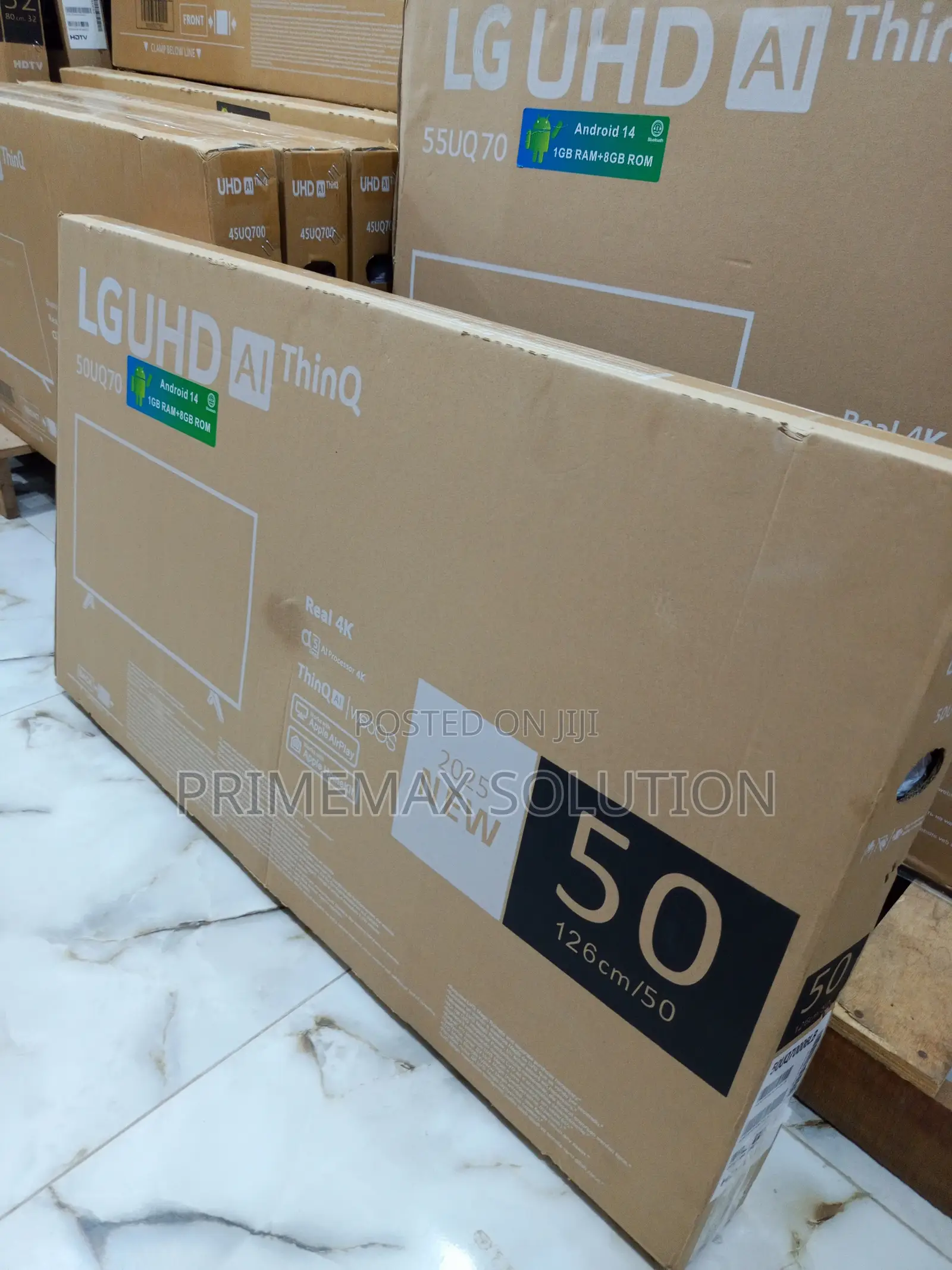 Lg 50-Inch Smart Tv – Powered by Ai