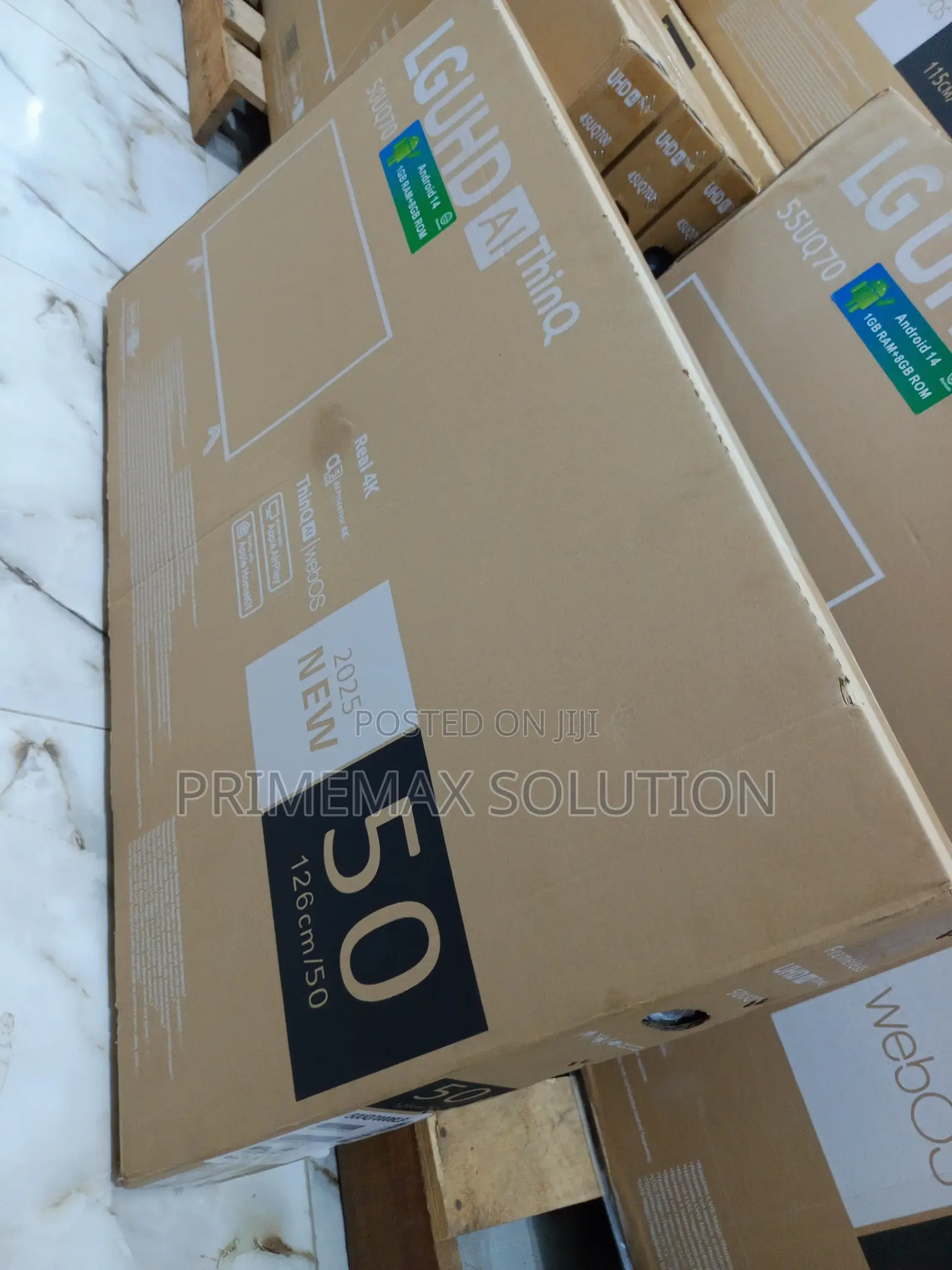 Lg 50-Inch Smart Tv – Powered by Ai