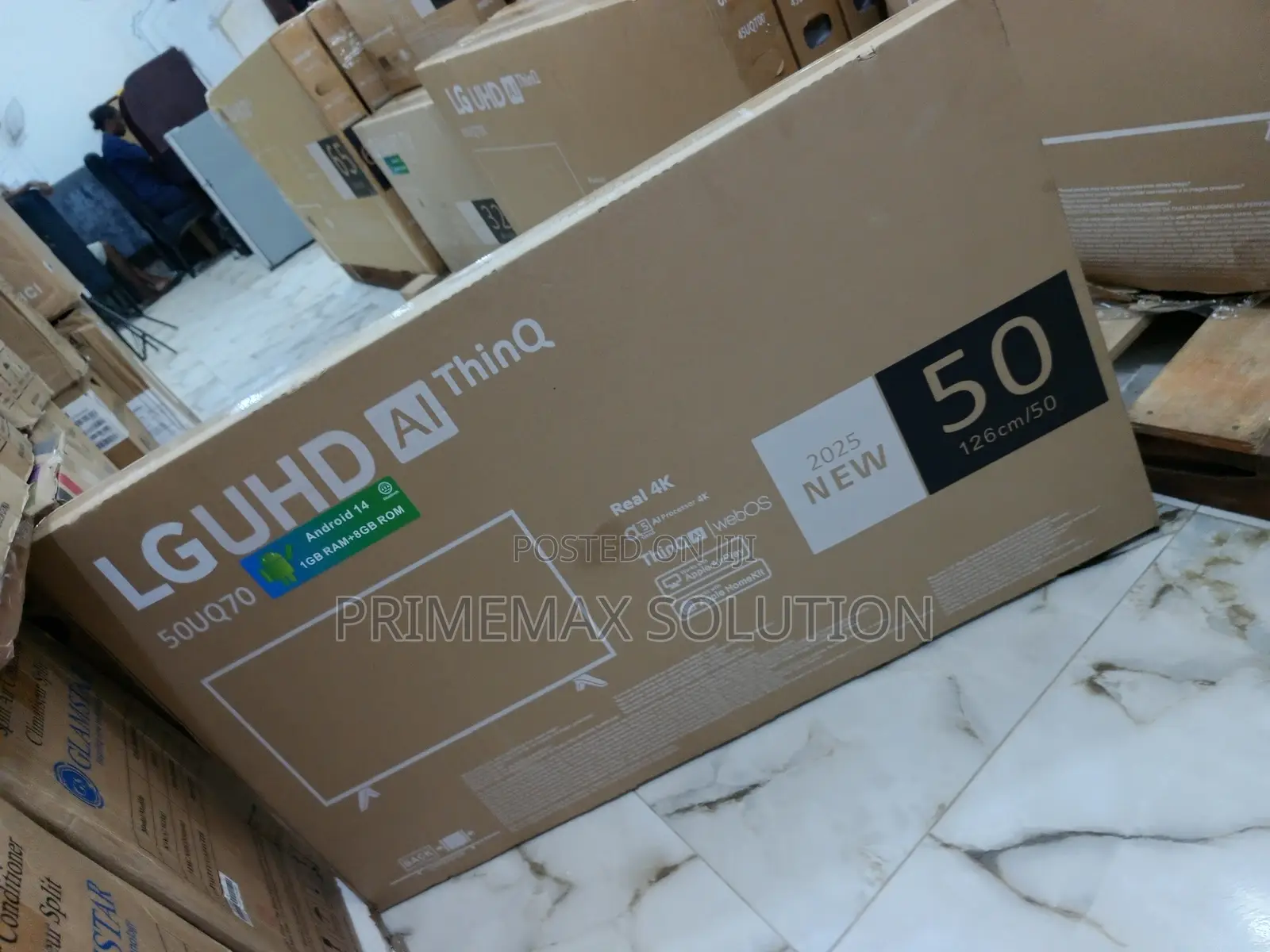 Lg 50" Smart Tv – Big Screen, Small Price