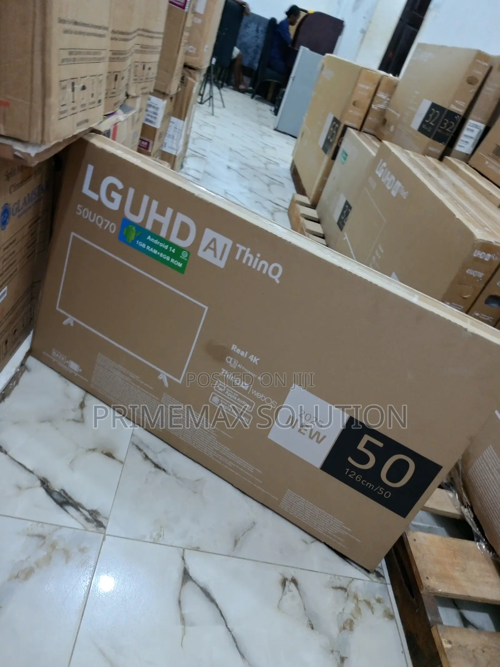 Lg 50-Inch Smart Tv – Clearance Sale