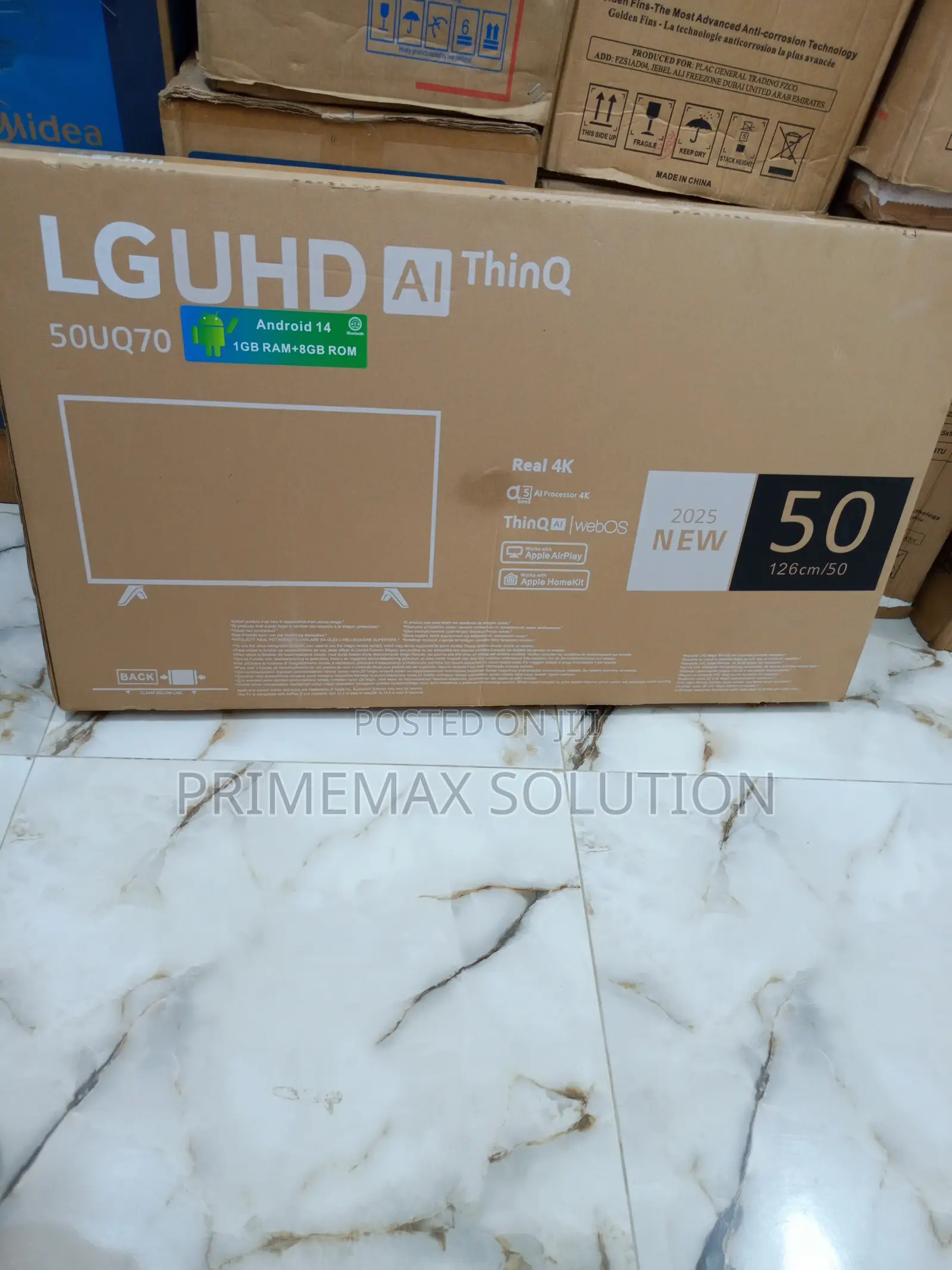Lg 50" Smart Tv – Voice-Activated Viewing