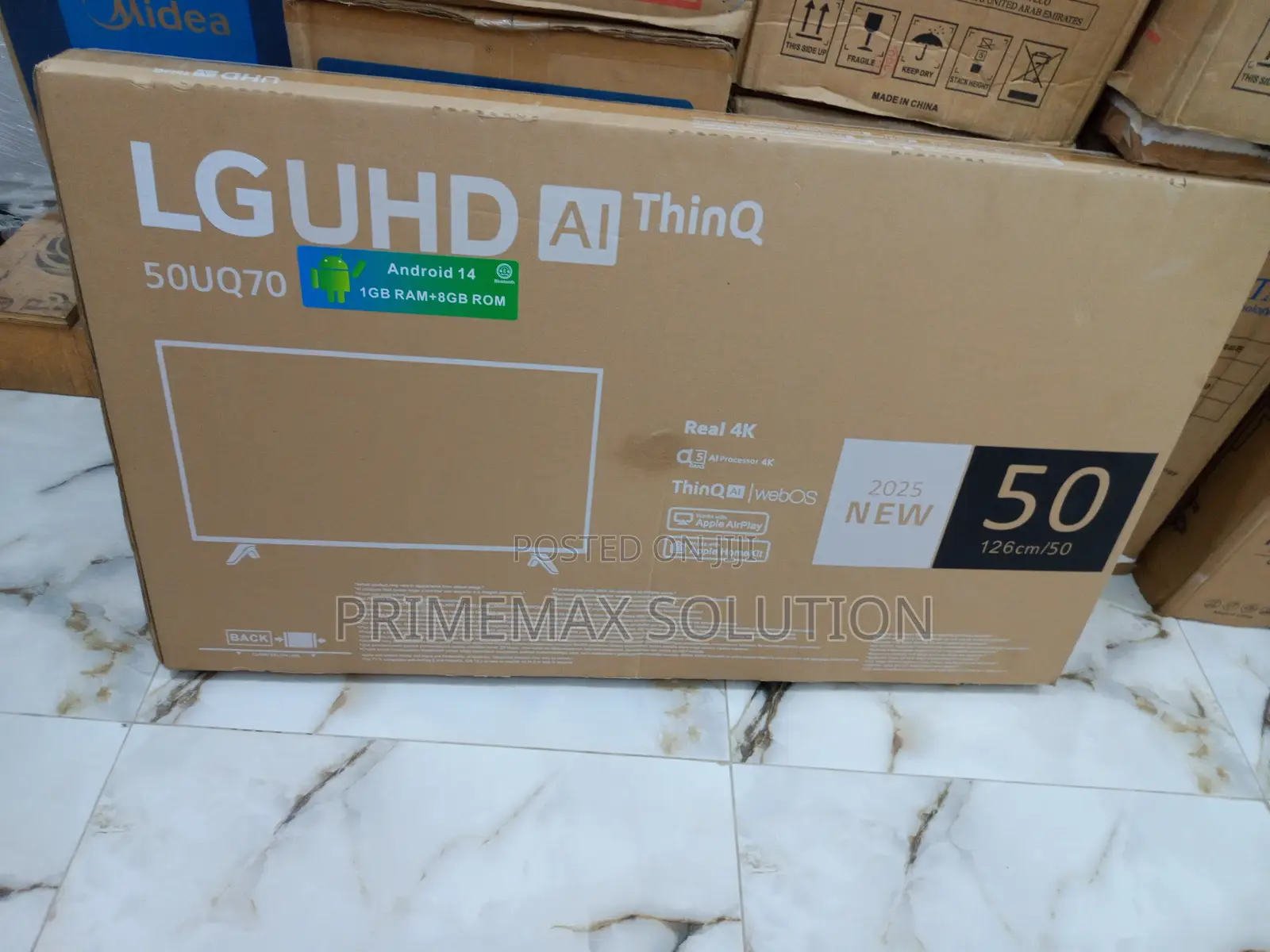 Lg 50" Smart Tv – Voice-Activated Viewing