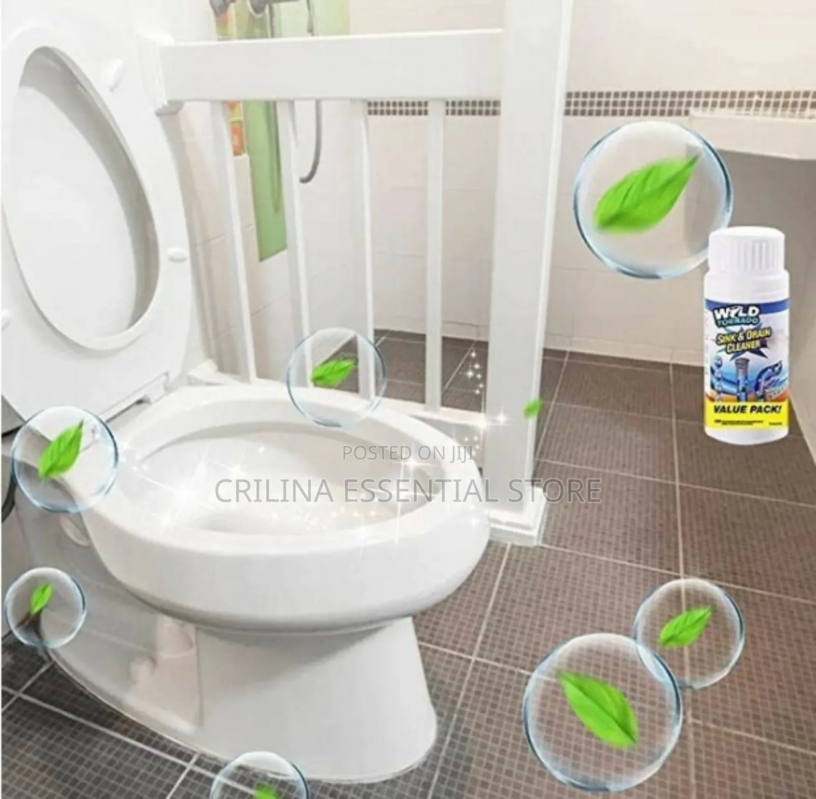 Kitchen Sink and Toilet Pipeline Cleaning Powder