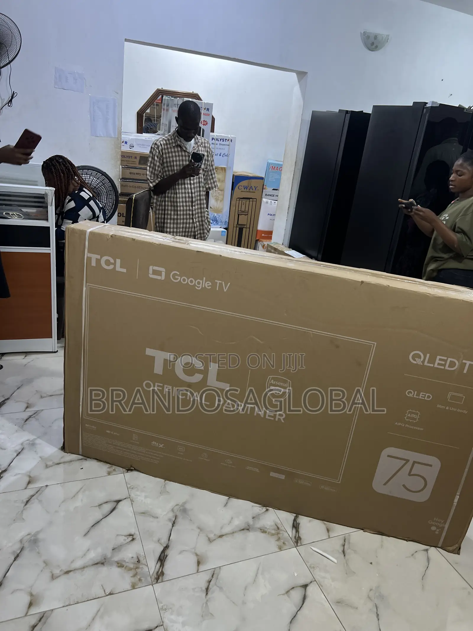 TCL 75 Inches Uhd Smart Qled Tv – Immersive Audio Crisp Display
