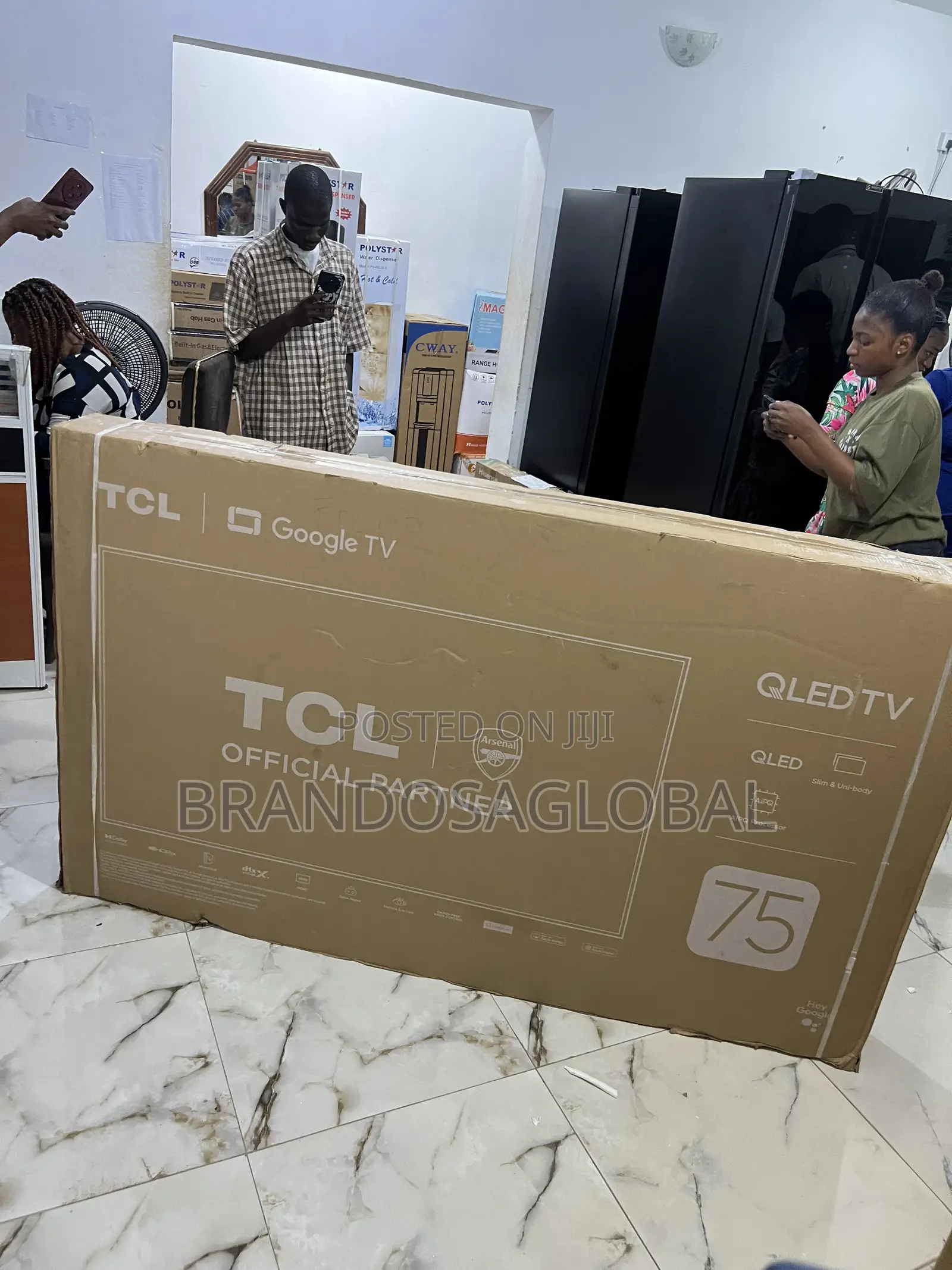 TCL 75 Inches Uhd Smart Qled Tv – Immersive Audio Crisp Display
