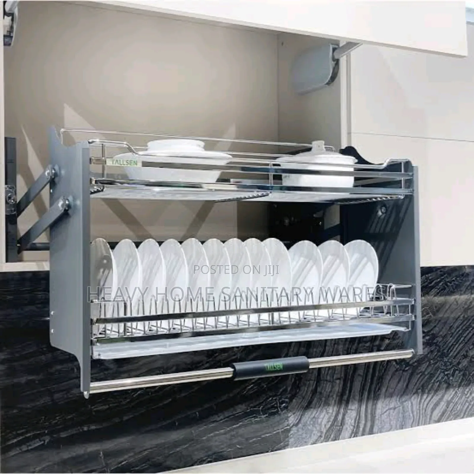 Pull Down Plate Rack