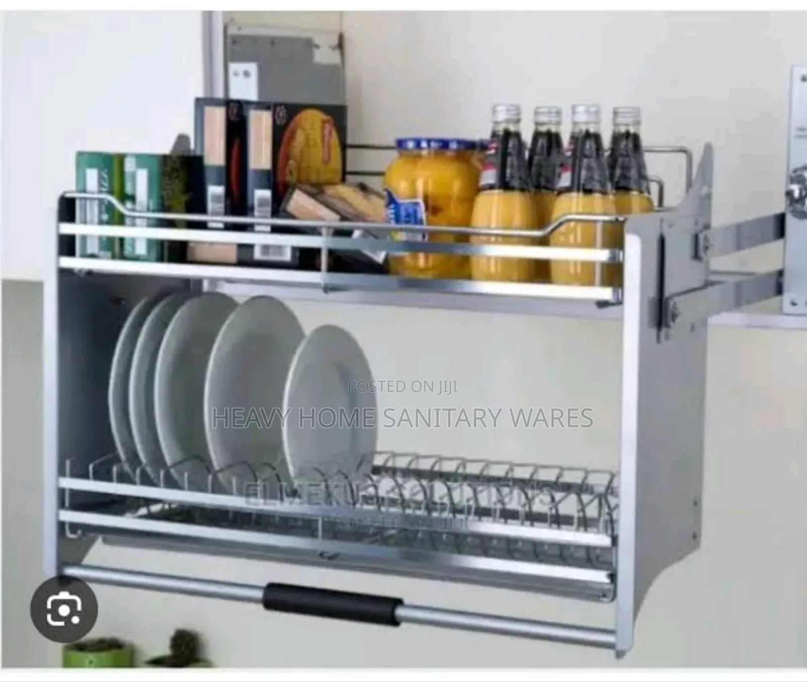 Pull Down Plate Rack