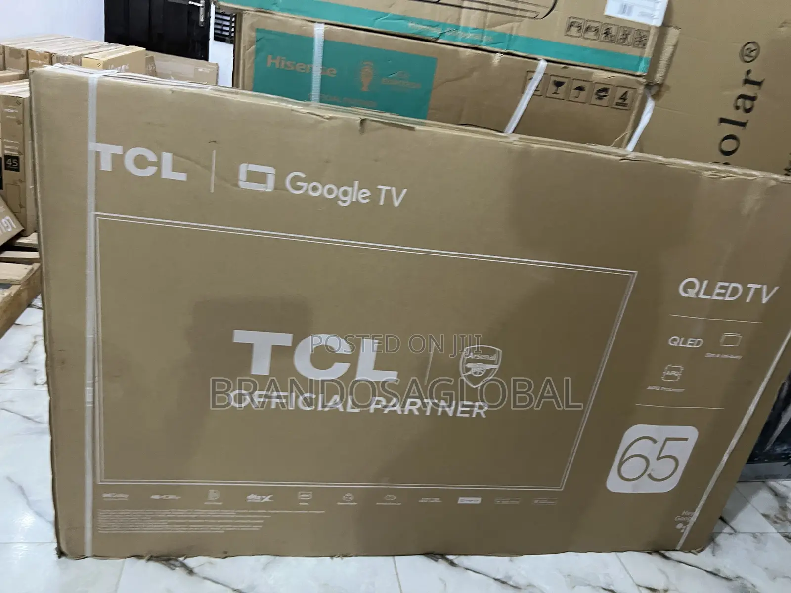 TCL 65 Inch Qled Uhd Smart Tv (65p7k) –Cinematic Viewing Experience