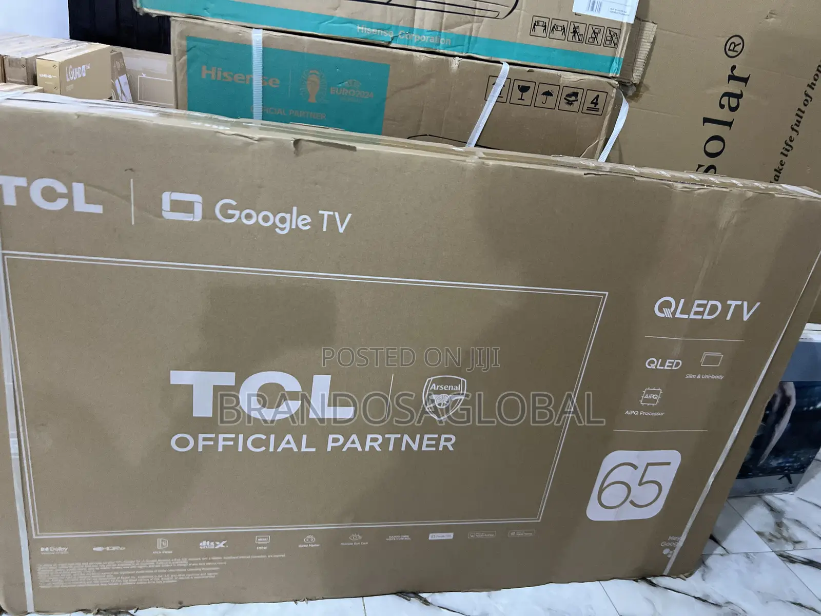 TCL 65 Inches Qled Smart Tv –Premium Display for Home Entertainment
