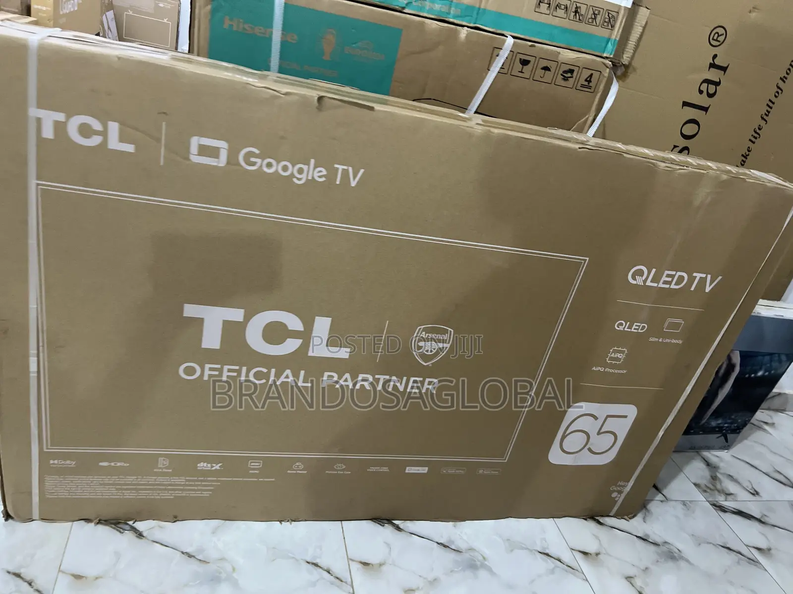 TCL 65 Inches Qled Smart Tv –Premium Display for Home Entertainment