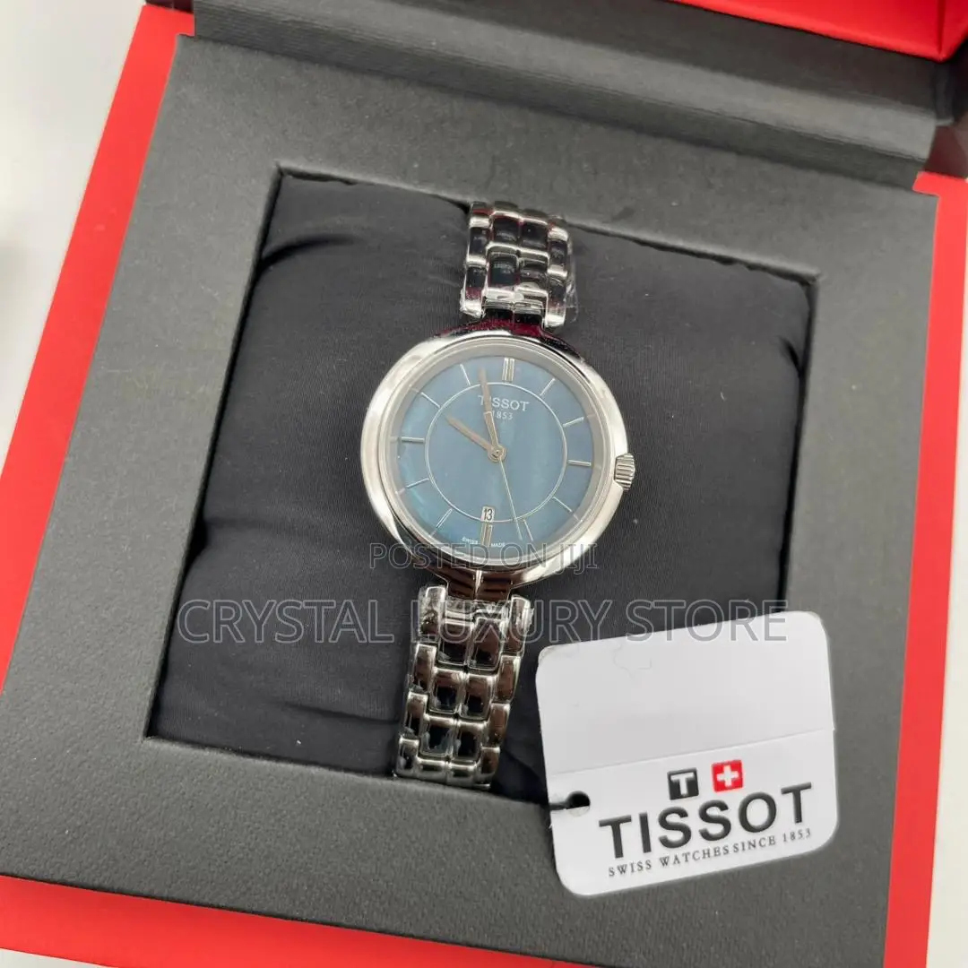 Tissot Quality Luxury Ladies Chain Strap Wristwatch