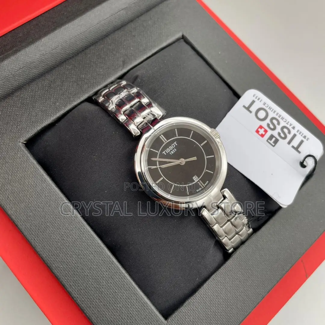 Tissot Quality Luxury Ladies Chain Strap Wristwatch