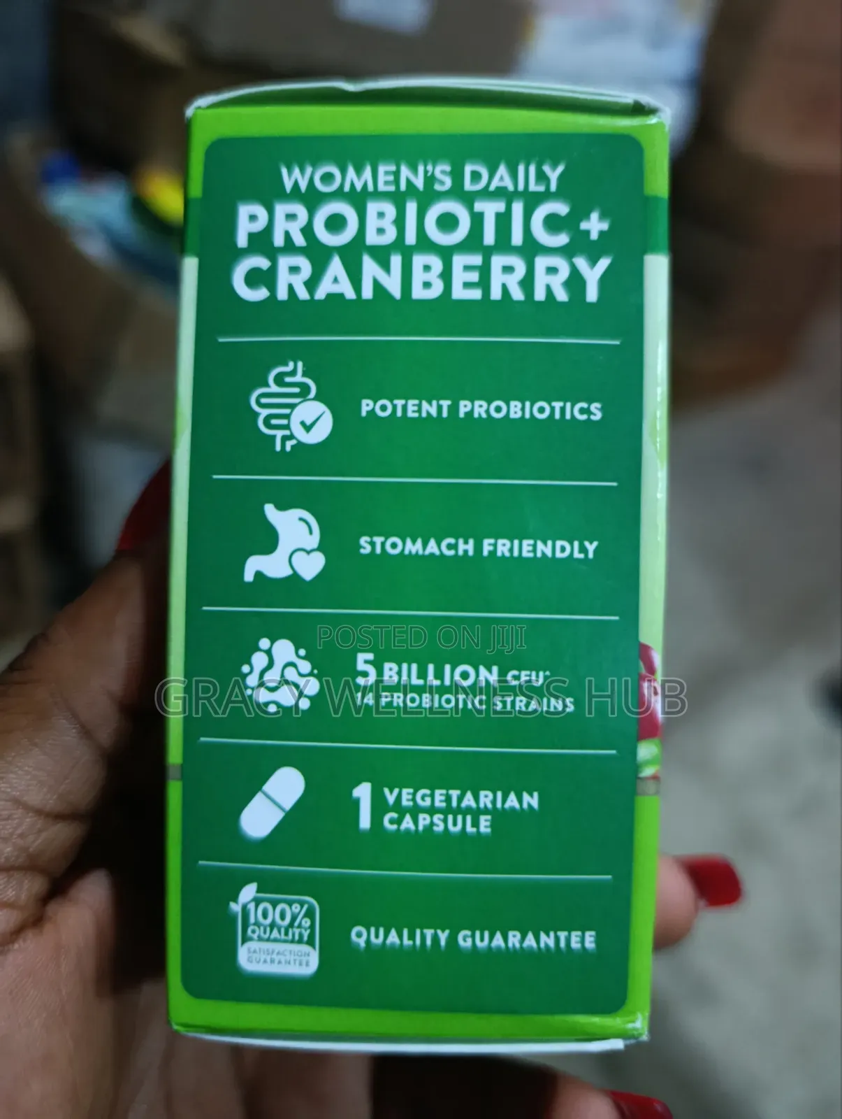 Women's Daily Probiotics+ Cranberry 5 Billion Cpu