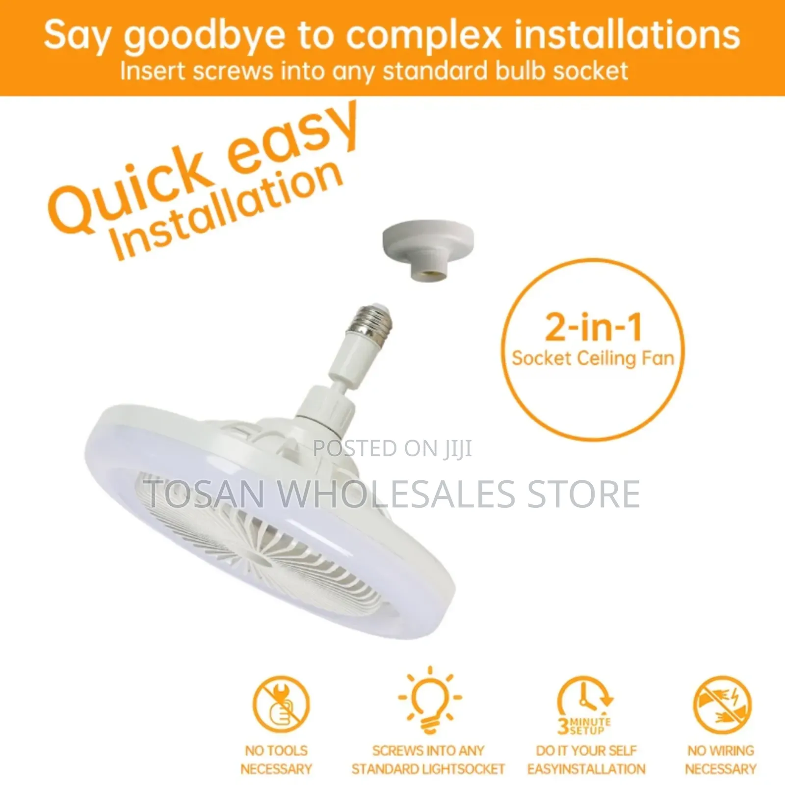 Multifunctional Fan Light