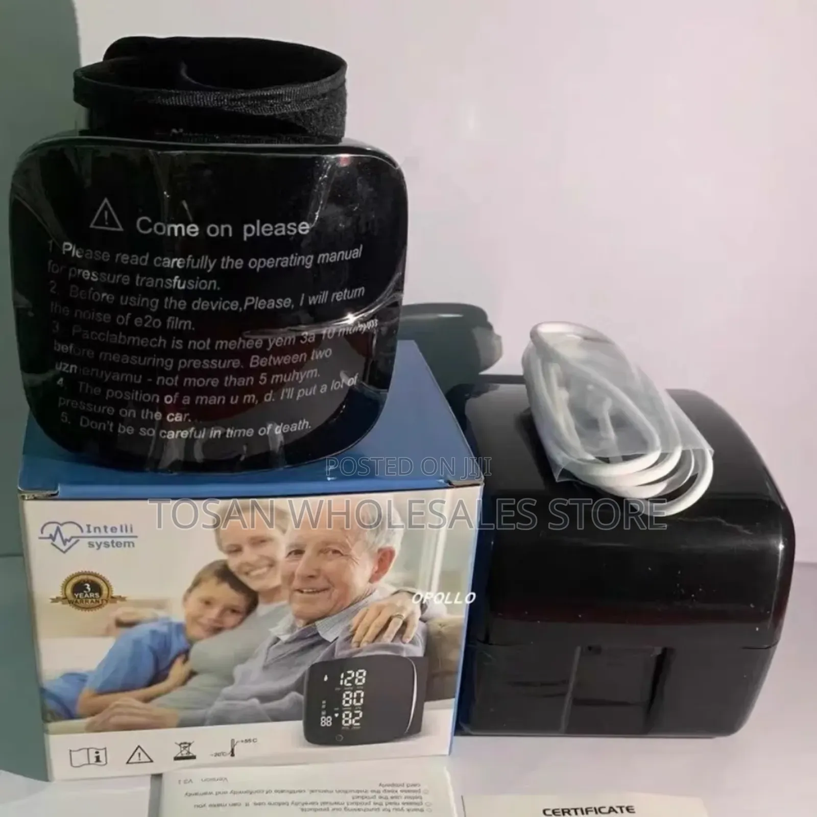 Wrist Blood Pressure Monitor
