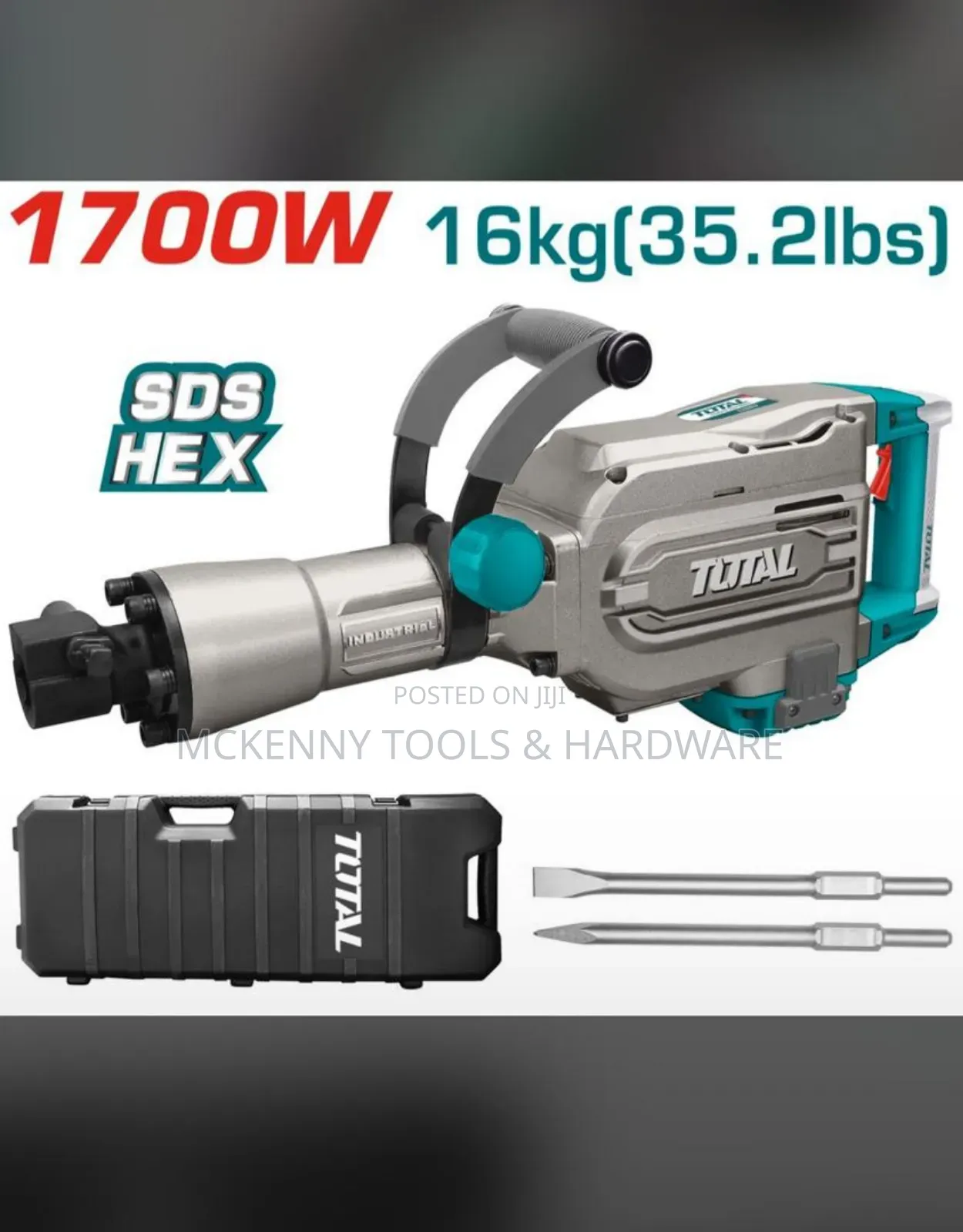 Total Demolition Breaker 1700w - Th215456