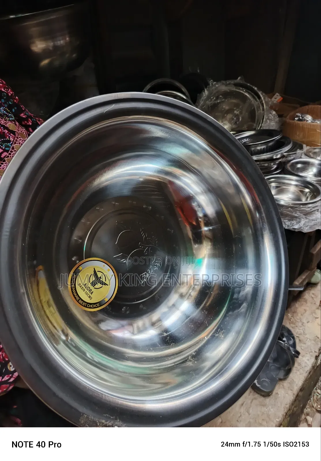 Stainless Steel Mixing 50cm