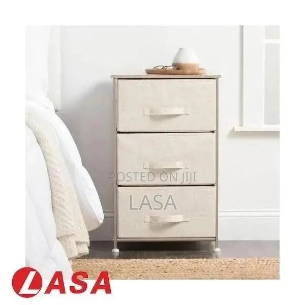 3-Tier Fabric Cabinet