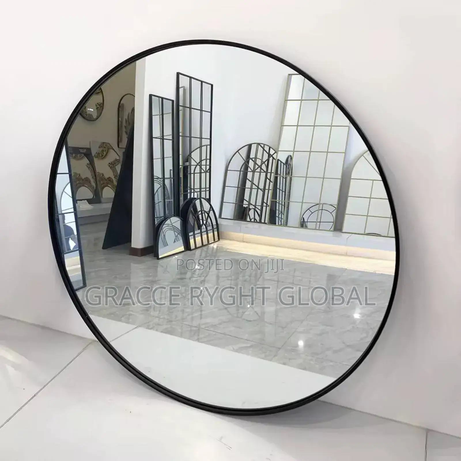 80cm Black
Aluminum Frame
Mirror P