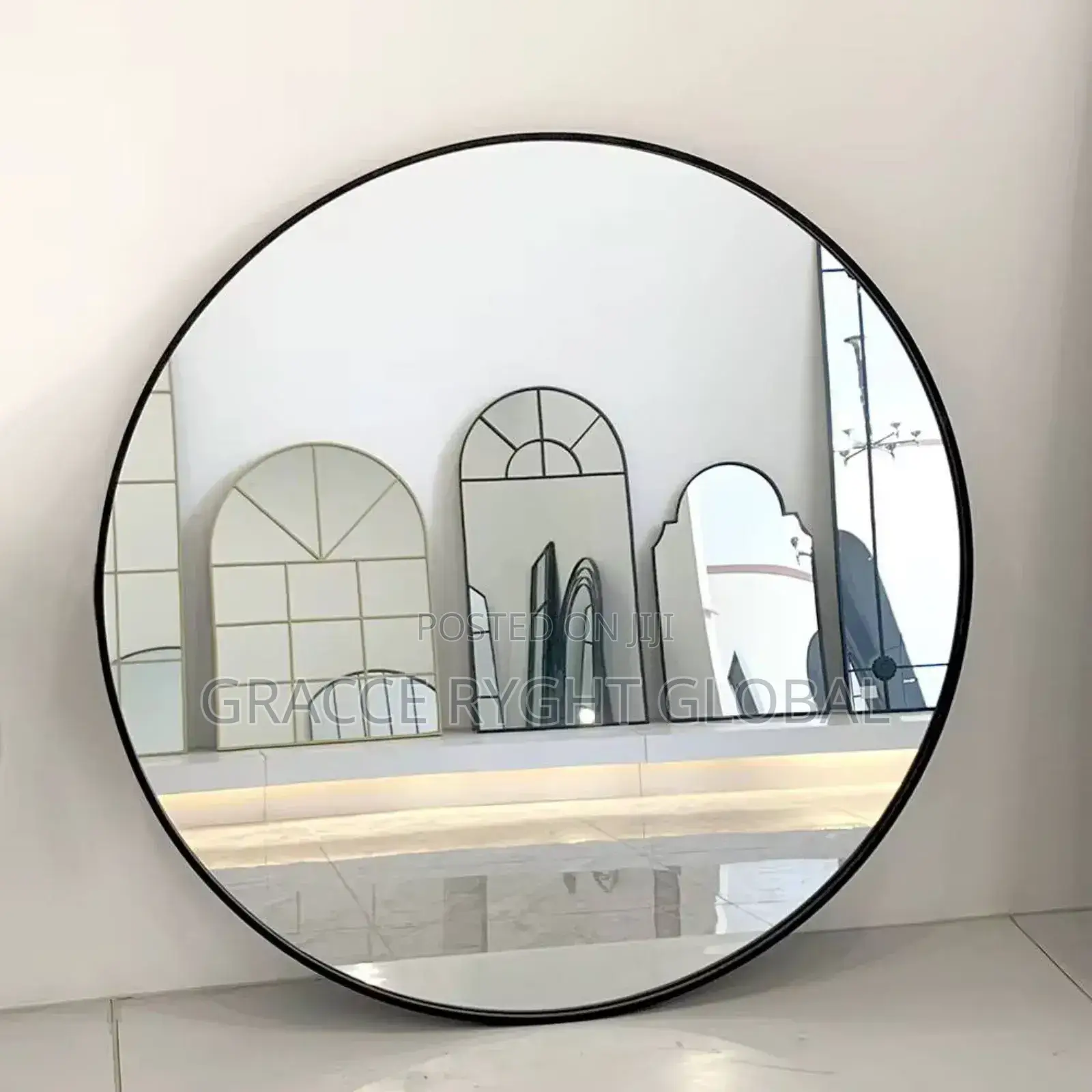 80cm Black
Aluminum Frame
Mirror P