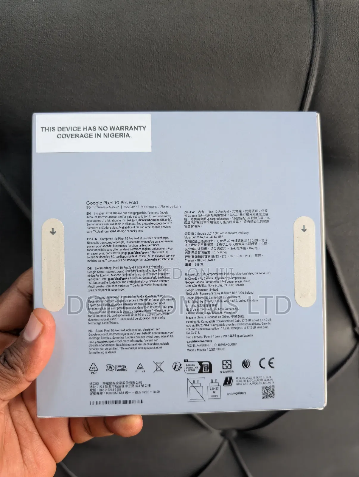 New Google Pixel 10 Pro Fold 256 GB Purple
