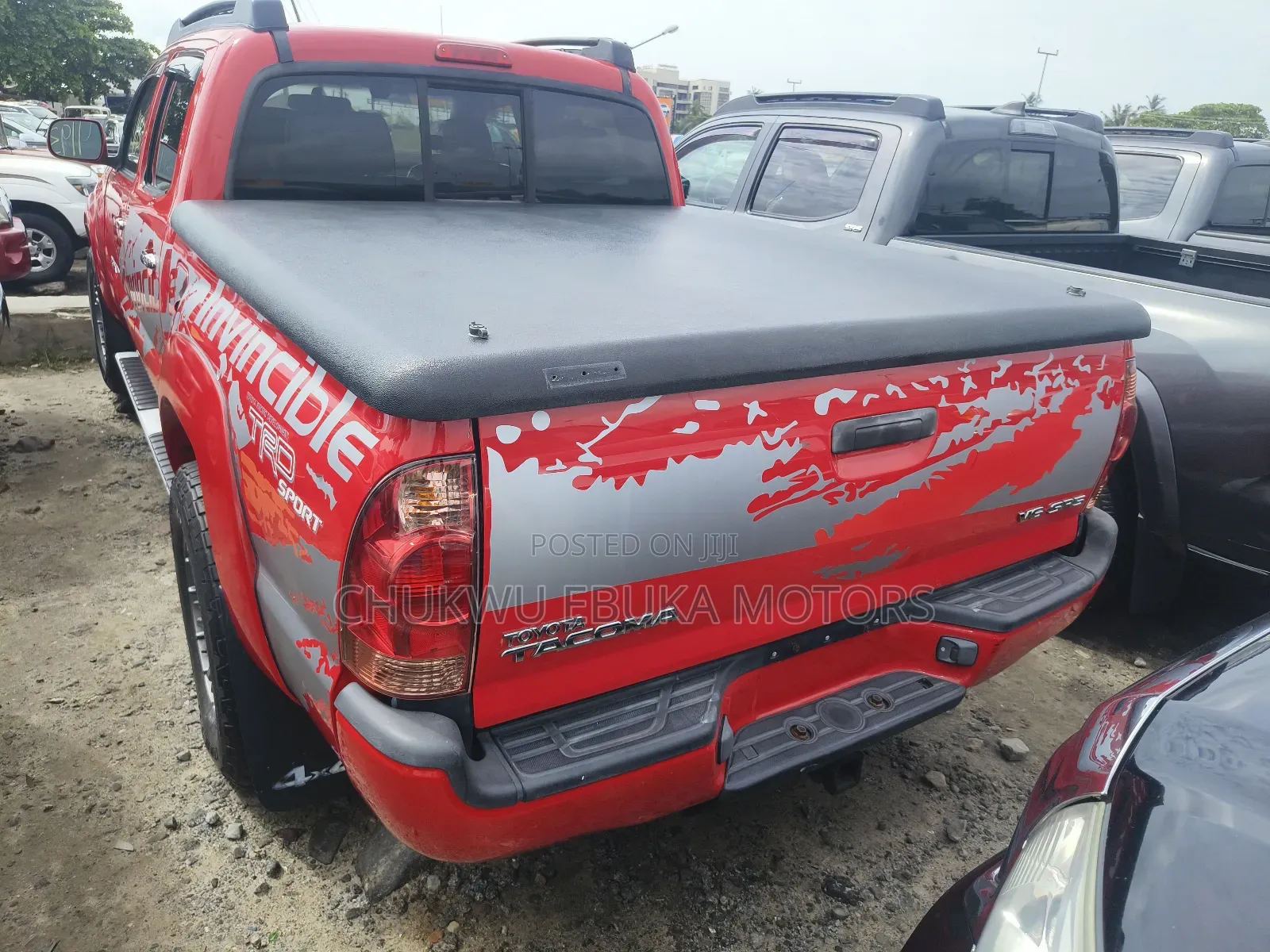 Toyota Tacoma 4x4 Double Cab 2008 Red