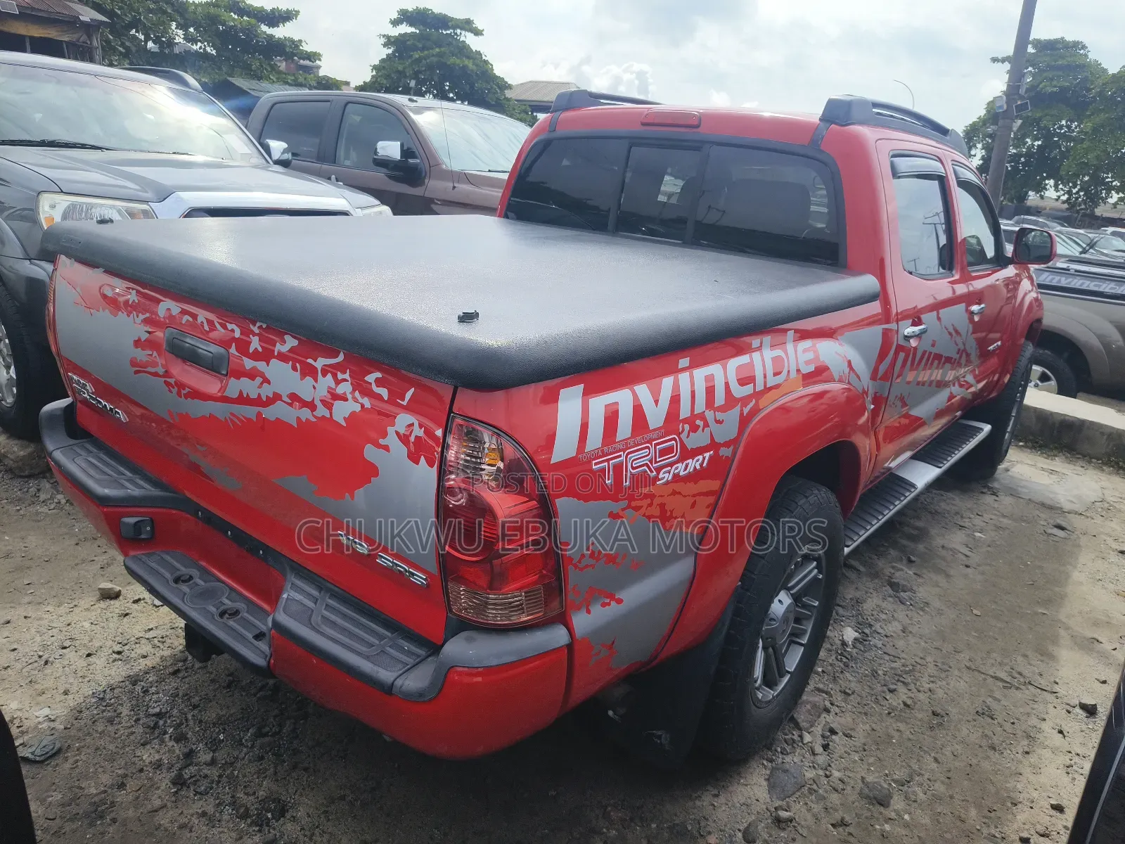 Toyota Tacoma 4x4 Double Cab 2008 Red