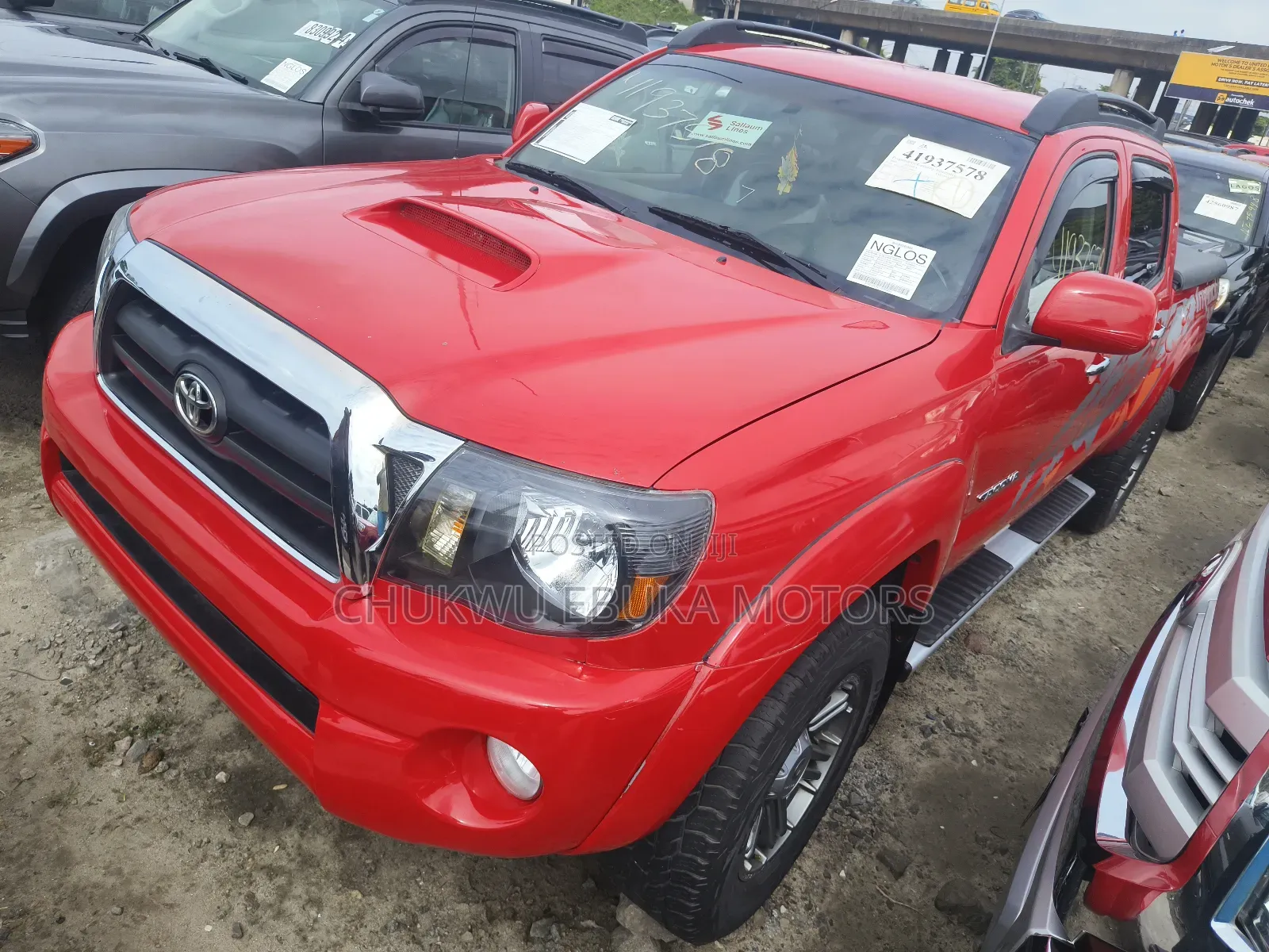 Toyota Tacoma 4x4 Double Cab 2008 Red