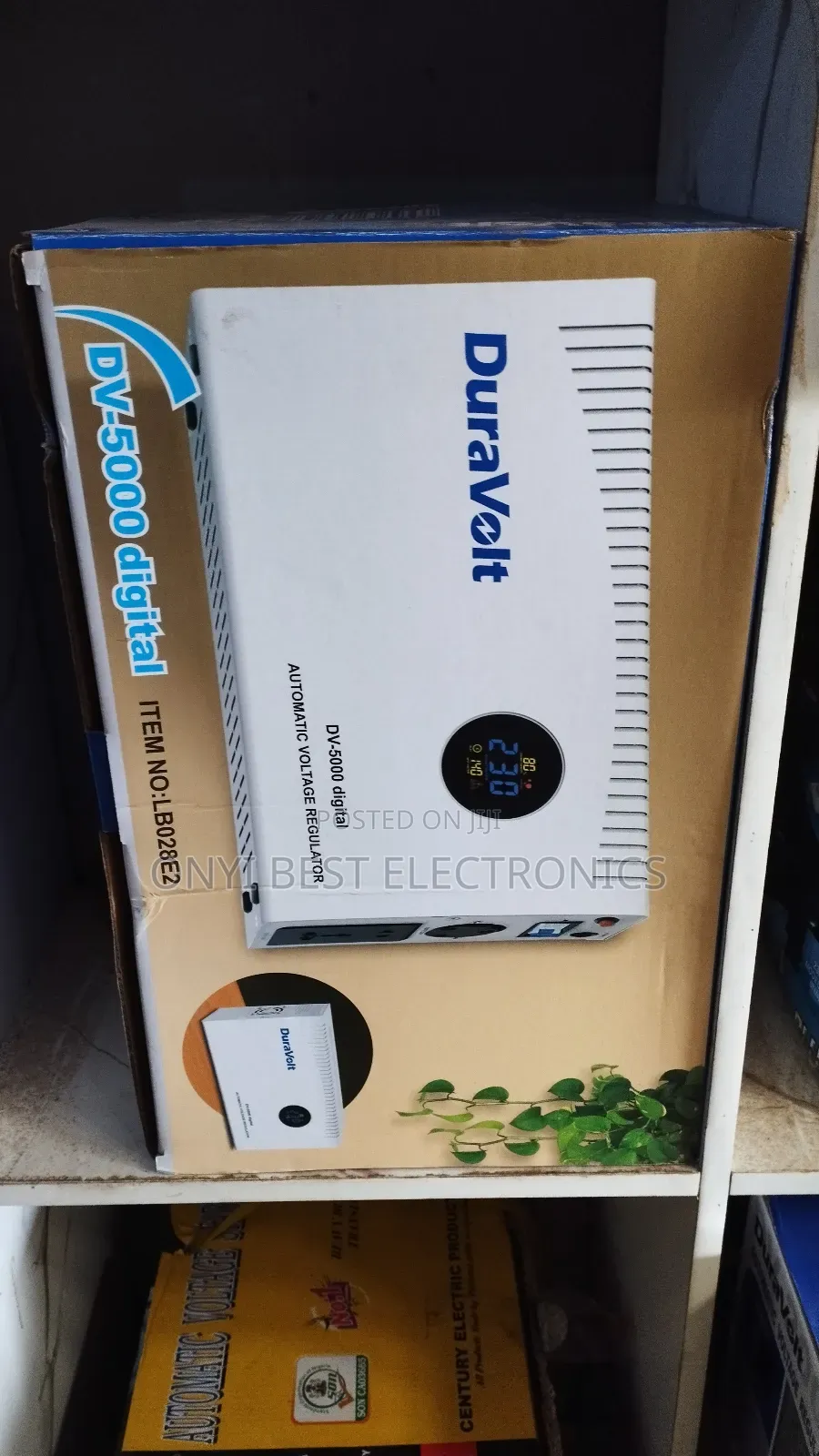 Duravolt 5kva Wall Mount Automatic Voltage Stabilizer (Dv 5000i) 5000w