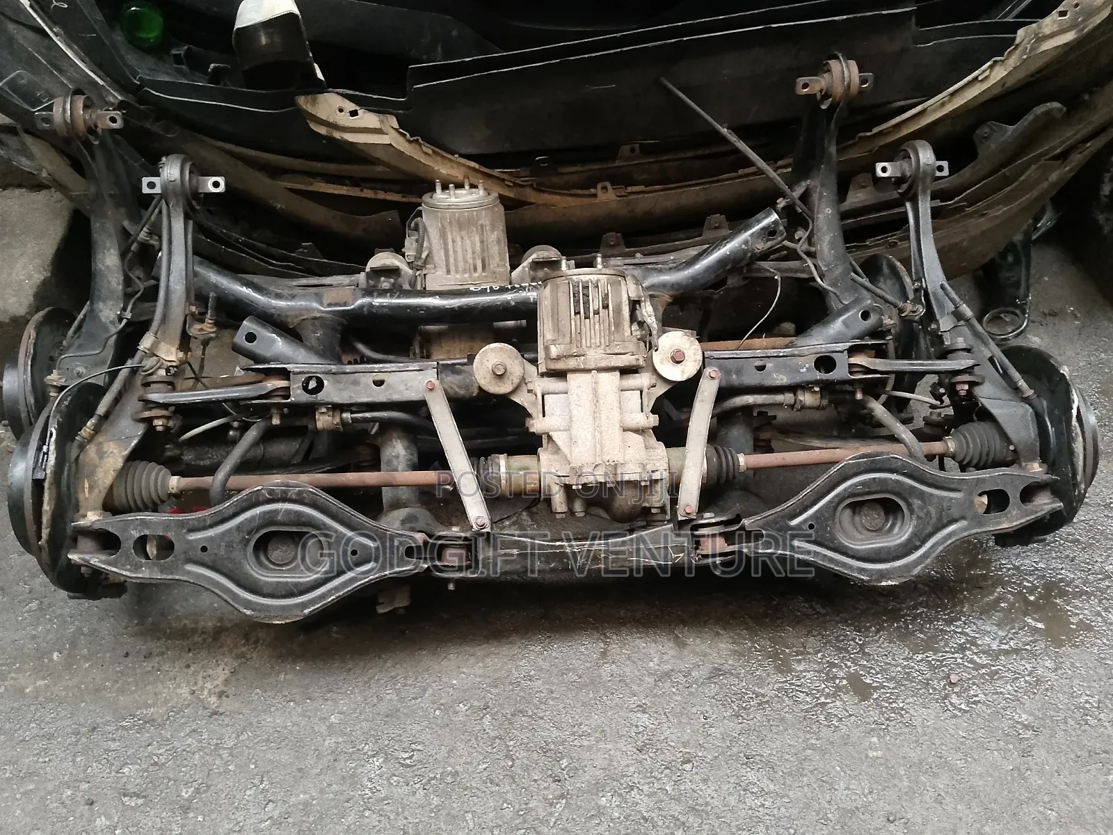 Complete Back Beam Mitsubishi Outlander 2008-2010 Cast