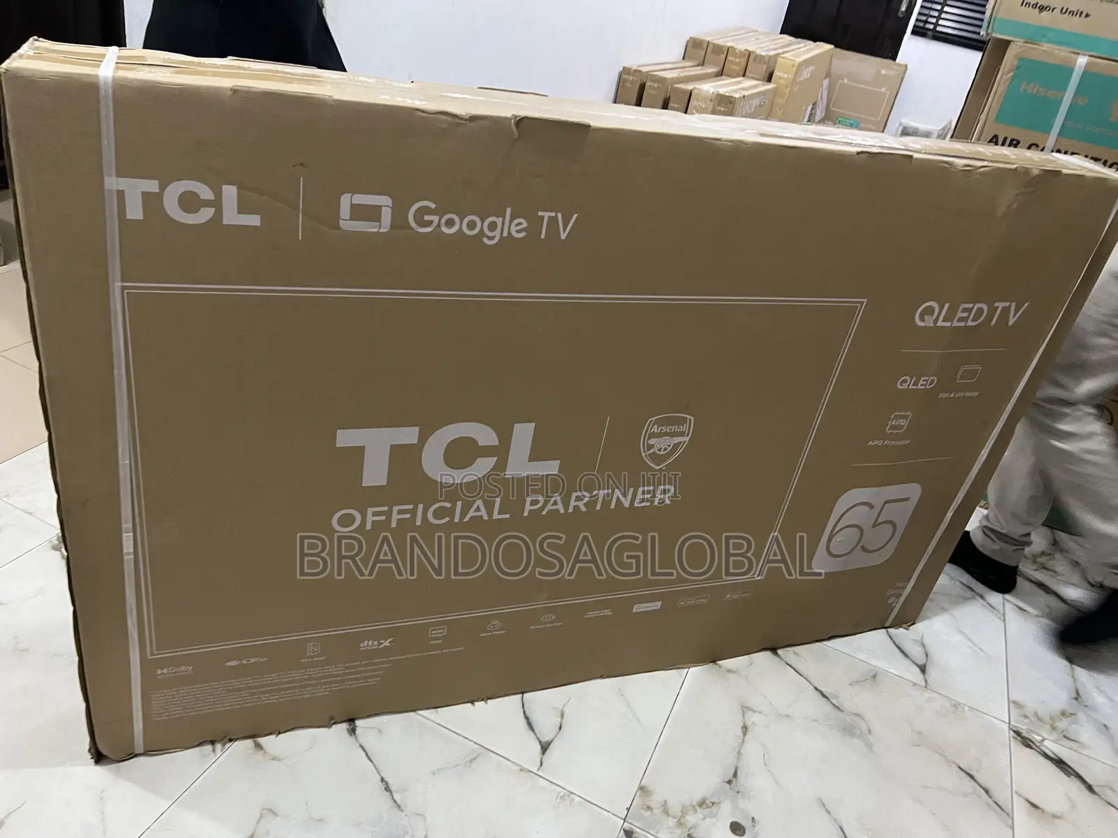 TCL 65 Inches Qled Smart Tv – Crisp Display With True Color Depth